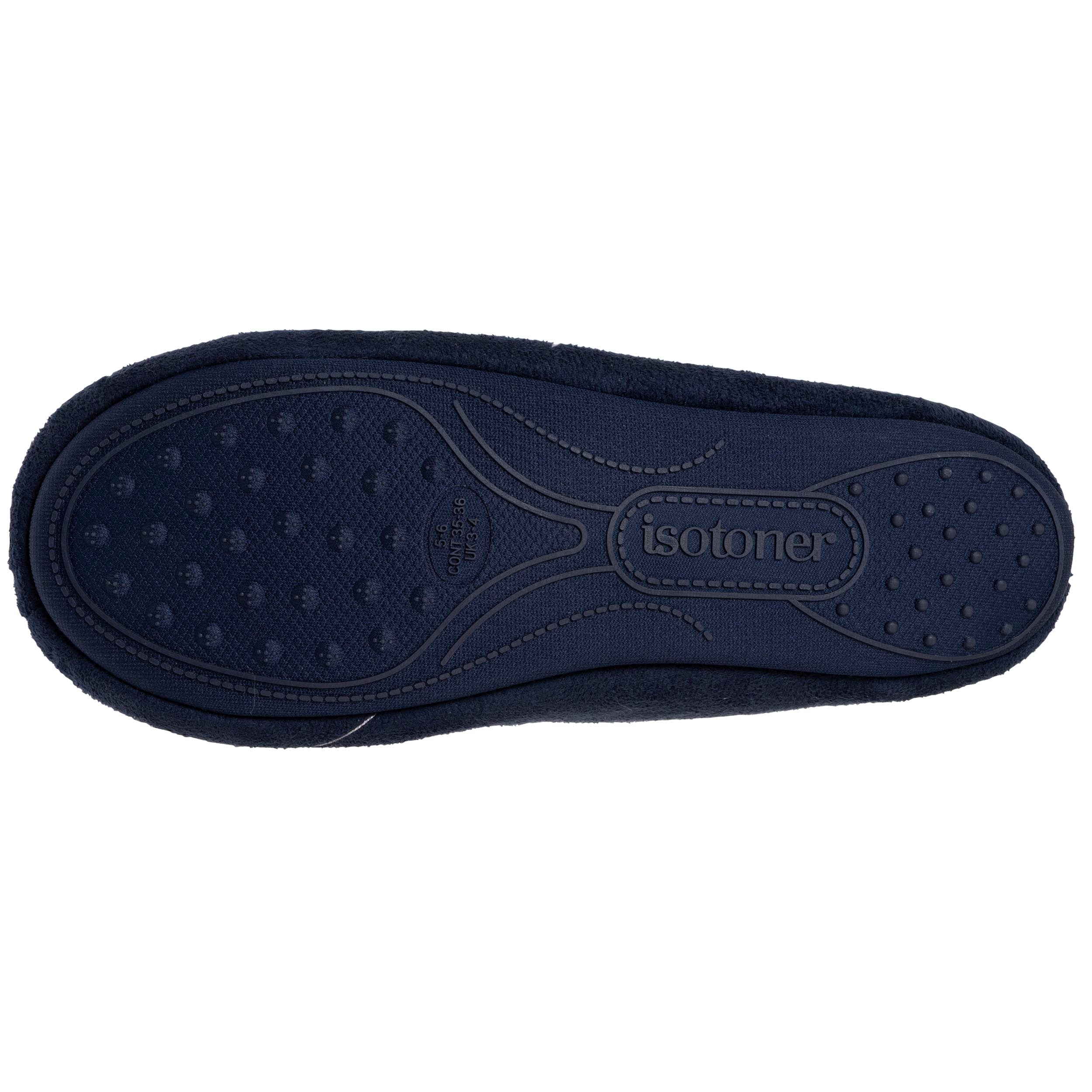 Chaussons Chaussons ballerines Junior Marine Tortue fille bleu Isotoner Chaussons Chaussons ballerines Junior Marine Tortue fille bleu Bleu marine