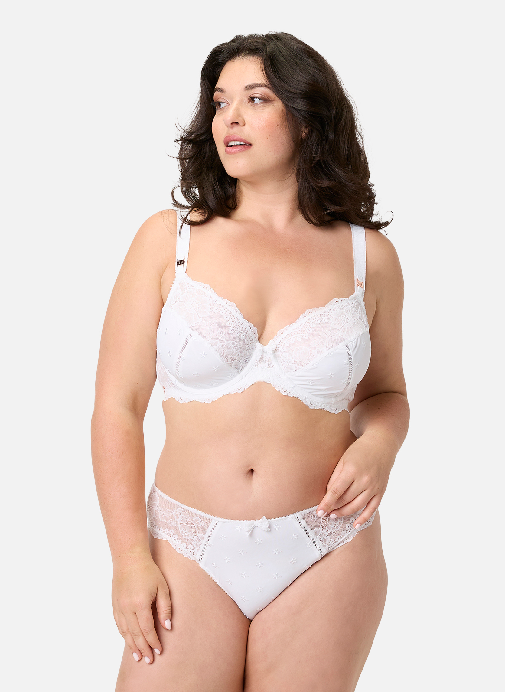 Culottes Culotte grande taille blanche Louange femme blanc Brigitte Bardot Culottes Culotte grande taille blanche Louange femme blanc Blanc