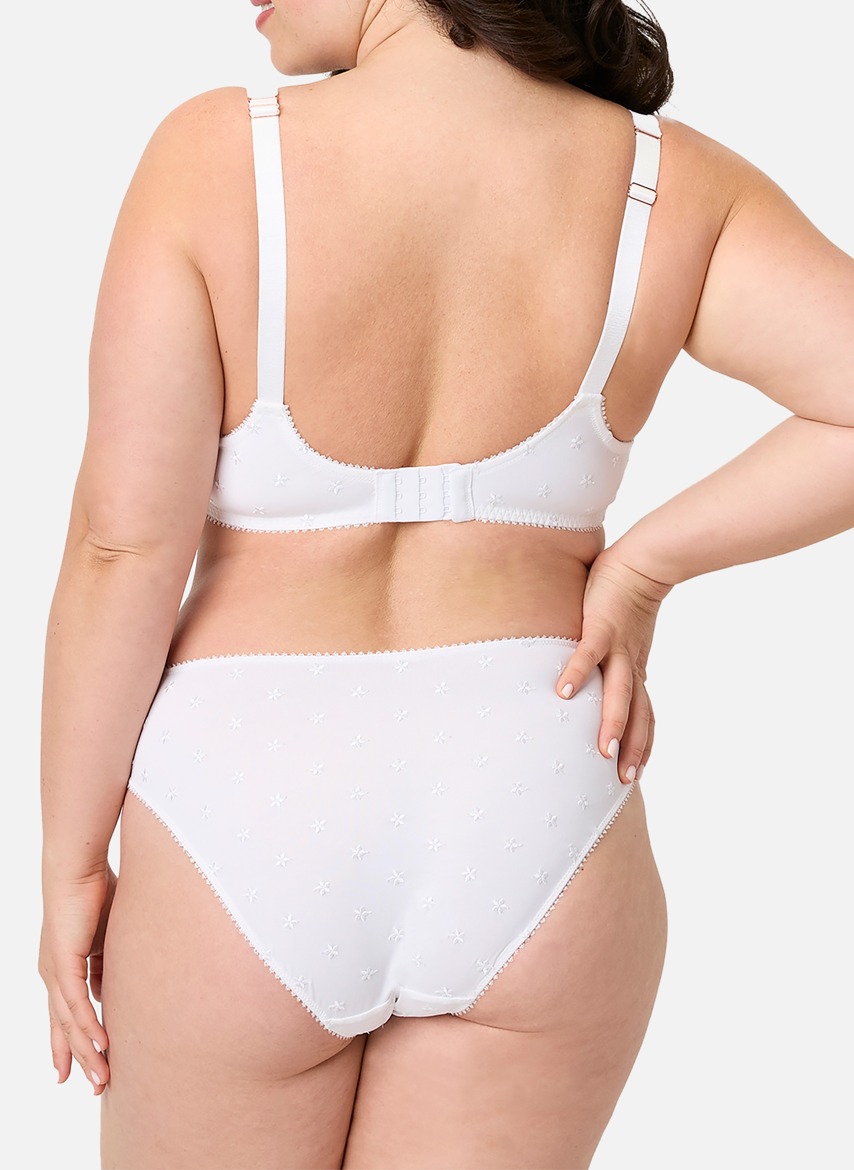 Culottes Culotte grande taille blanche Louange femme blanc Brigitte Bardot Culottes Culotte grande taille blanche Louange femme blanc Blanc