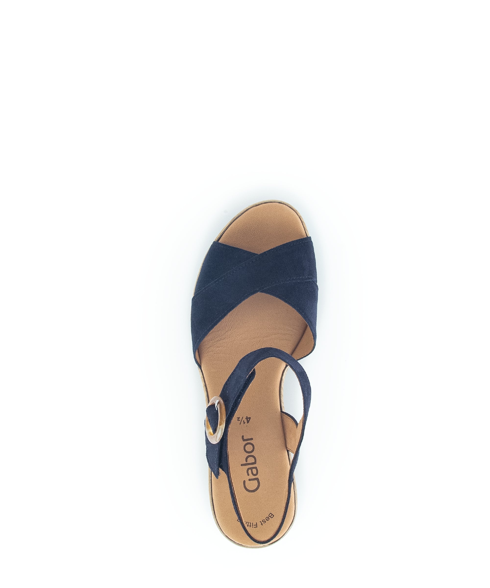 Sandales 44.670 femme bleu Gabor Sandales 44.670 femme bleu Bleu marine