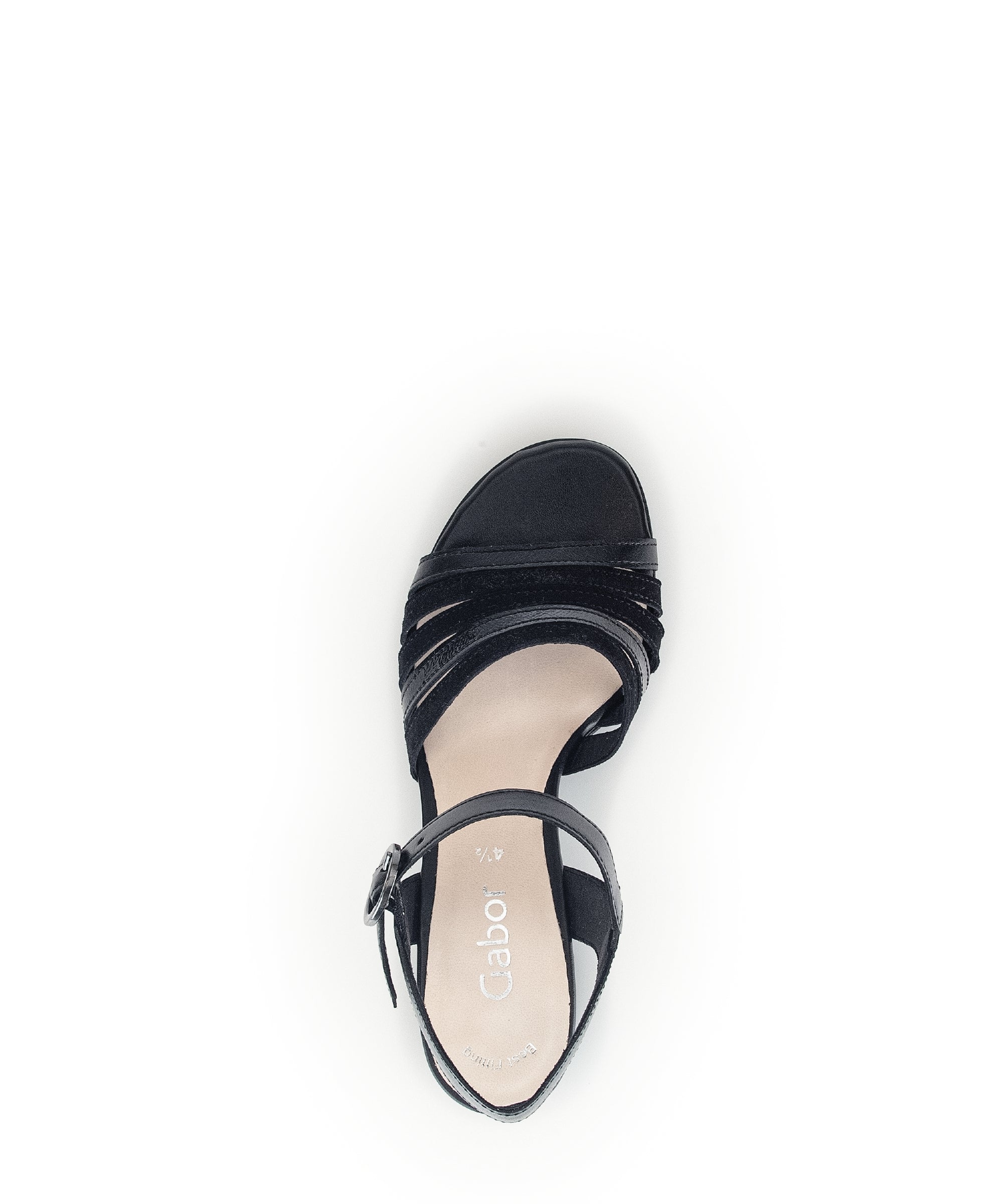 Sandales 41.772 femme noir Gabor Sandales 41.772 femme noir Noir