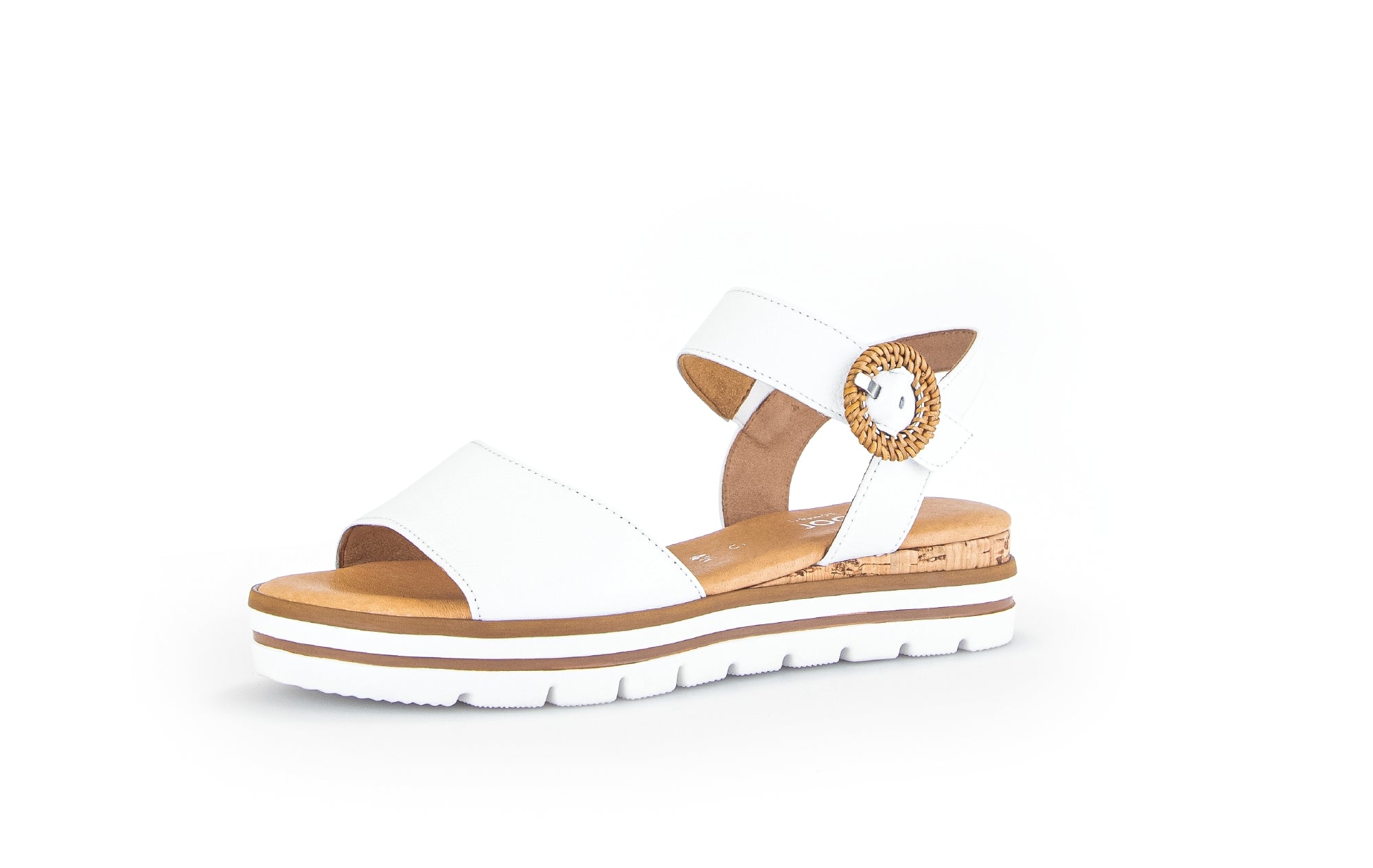 Sandales 42.082 femme blanc Gabor Sandales 42.082 femme blanc Blanc