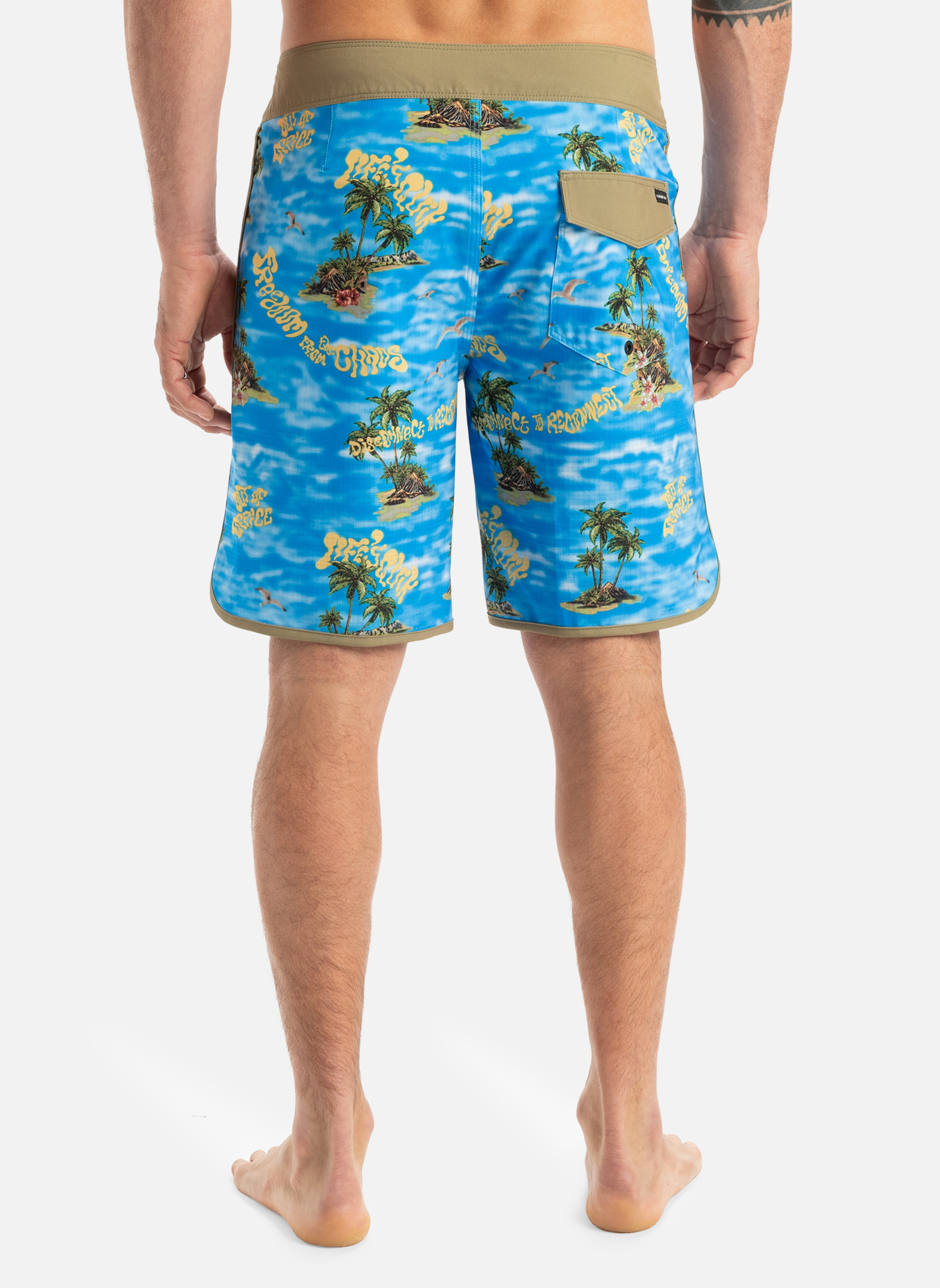 Shorts de bain Highline Scallop 19 homme multicolore Quiksilver Shorts de bain Highline Scallop 19 homme multicolore Multicouleur