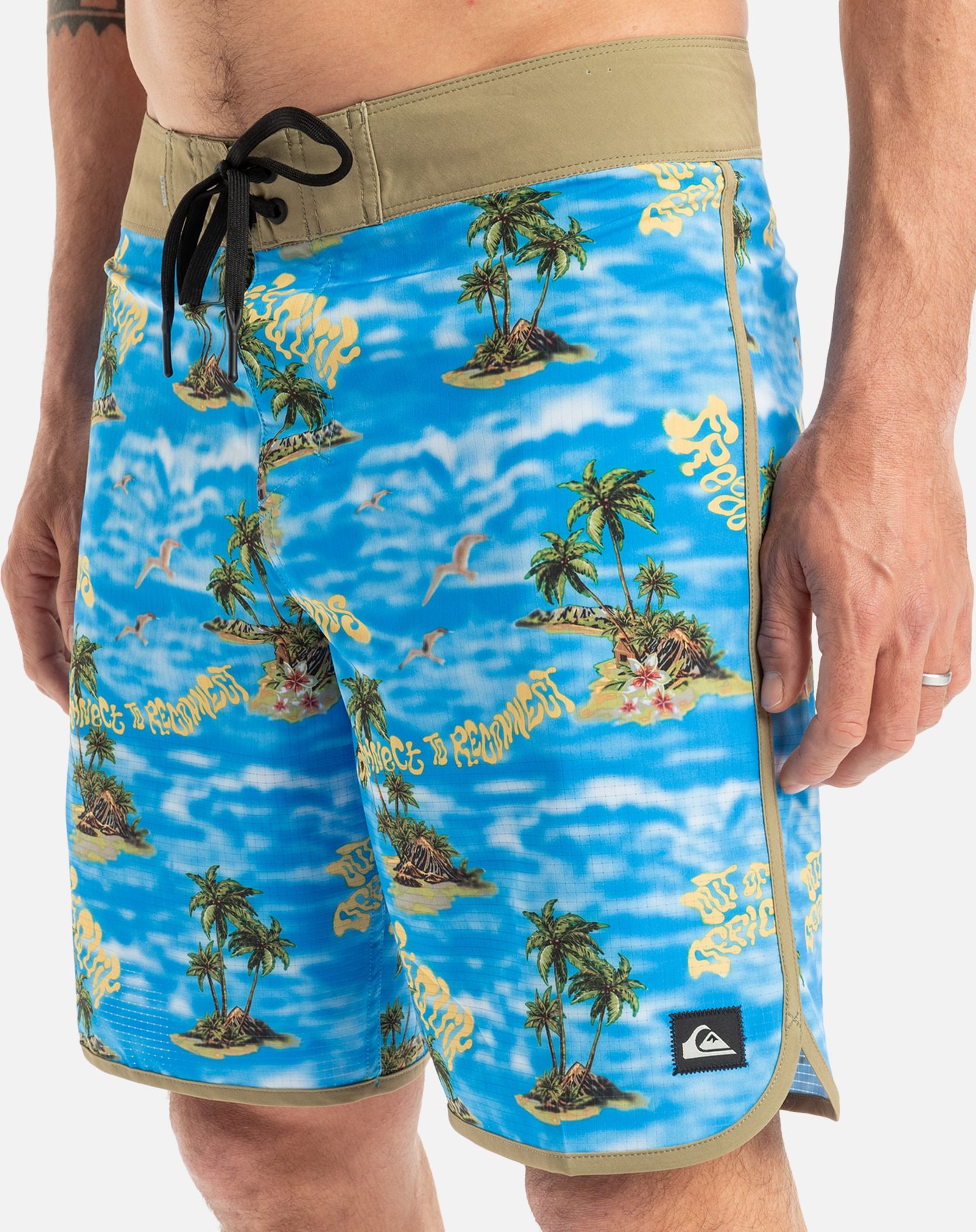 Shorts de bain Highline Scallop 19 homme multicolore Quiksilver Shorts de bain Highline Scallop 19 homme multicolore Multicouleur