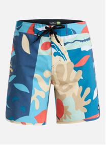 Shorts de bain Surfsilk Scallop 18 homme multicolore Quiksilver Shorts de bain Surfsilk Scallop 18 homme multicolore Multicouleur