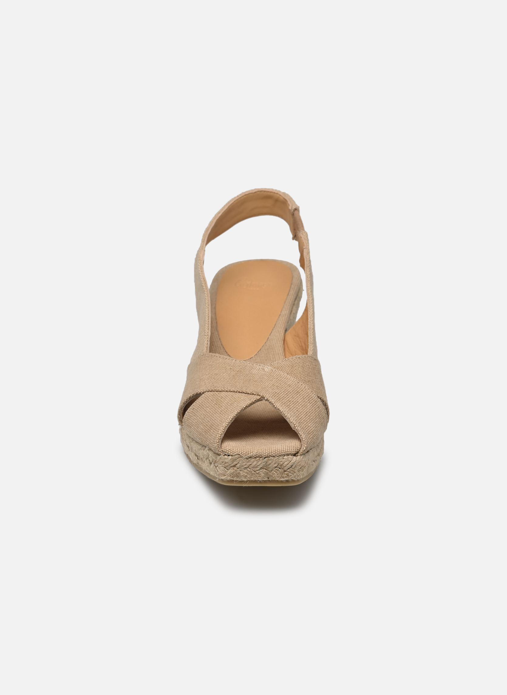 Espadrilles compensées et plateformes Diana H6 femme beige Castaner Espadrilles compensées et plateformes Diana H6 femme beige SAND