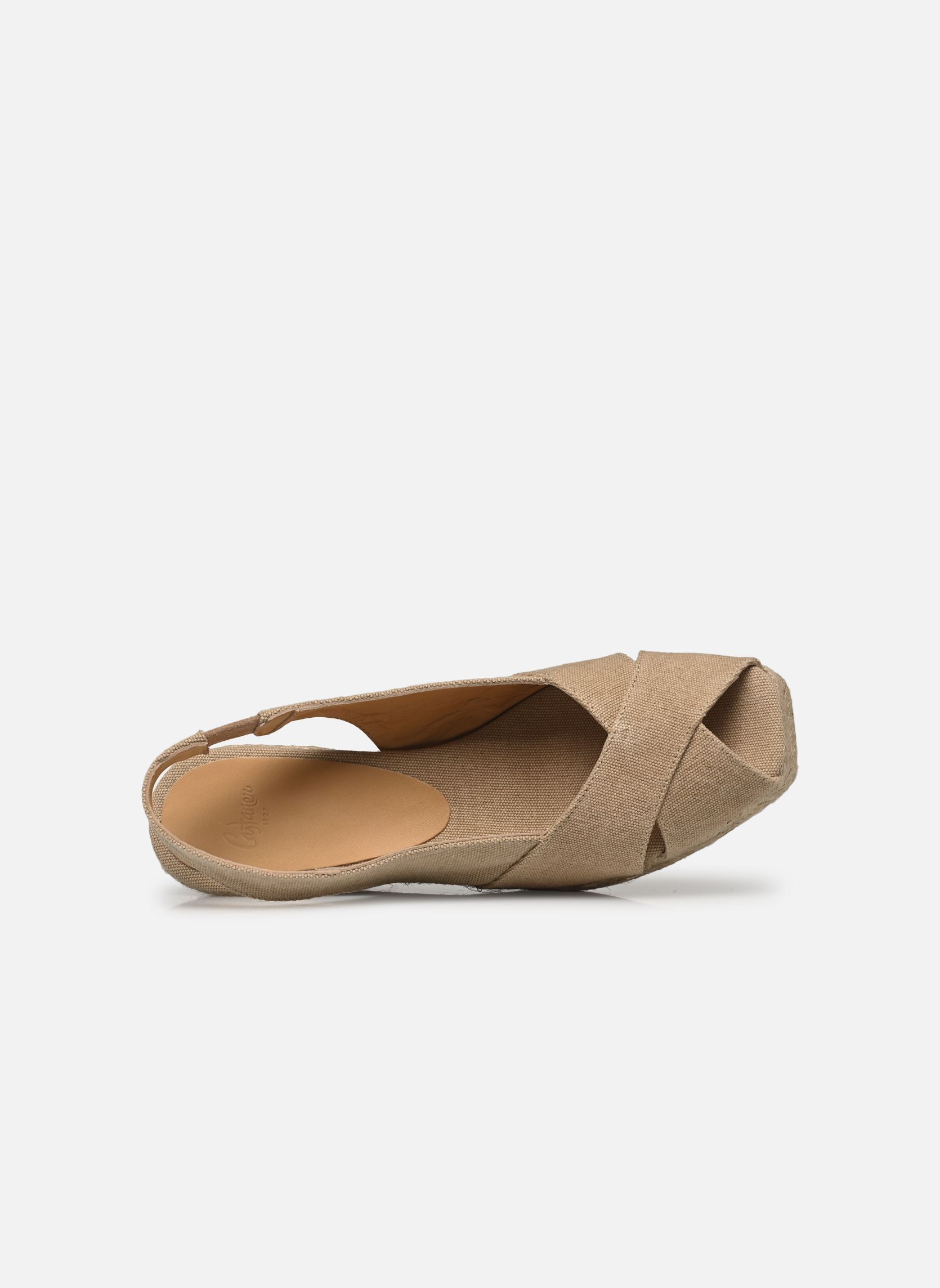 Espadrilles compensées et plateformes Diana H6 femme beige Castaner Espadrilles compensées et plateformes Diana H6 femme beige SAND