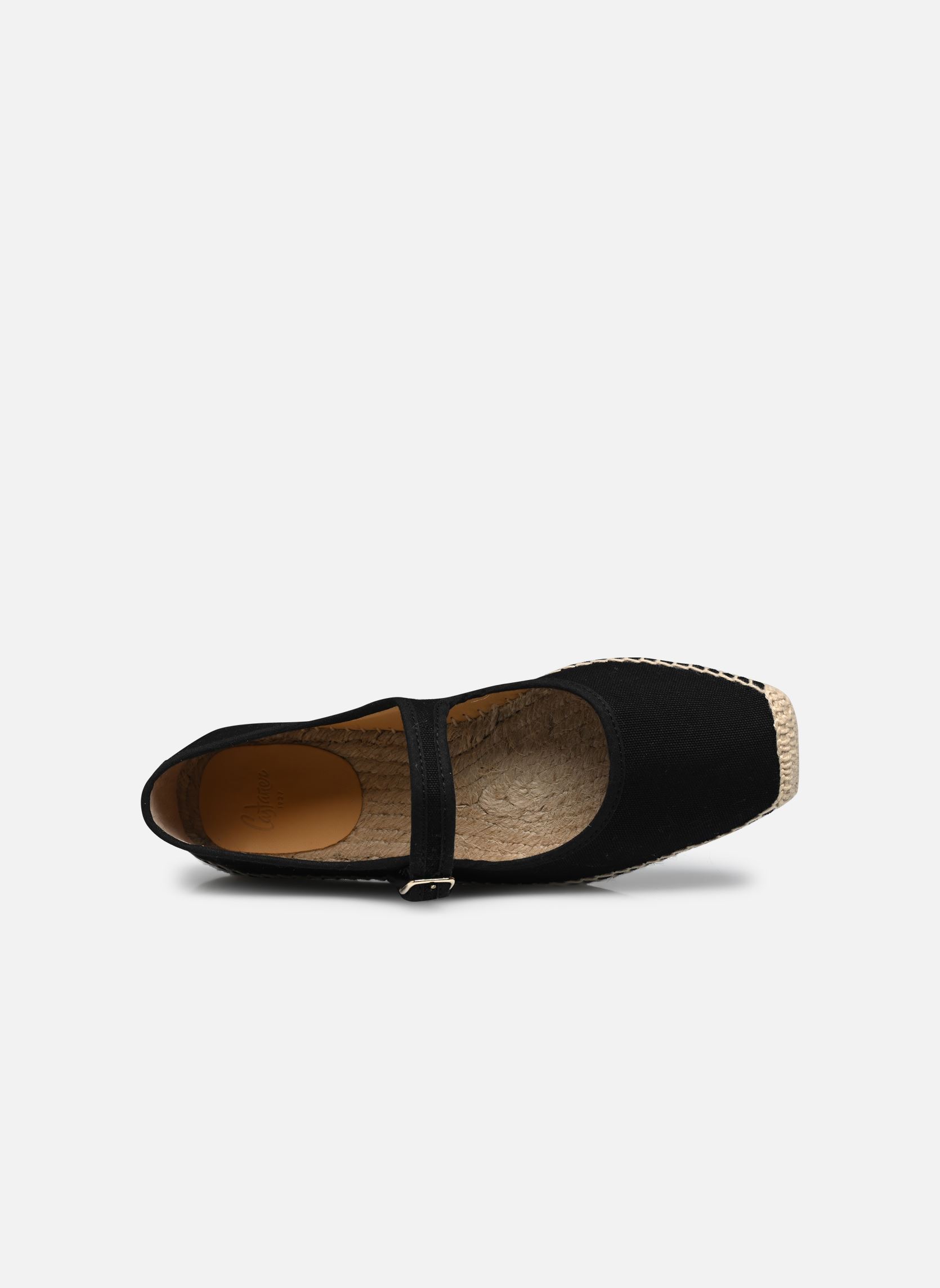 Flache Espadrilles Padua damen schwarz Castaner Flache Espadrilles Padua damen schwarz NEGRO