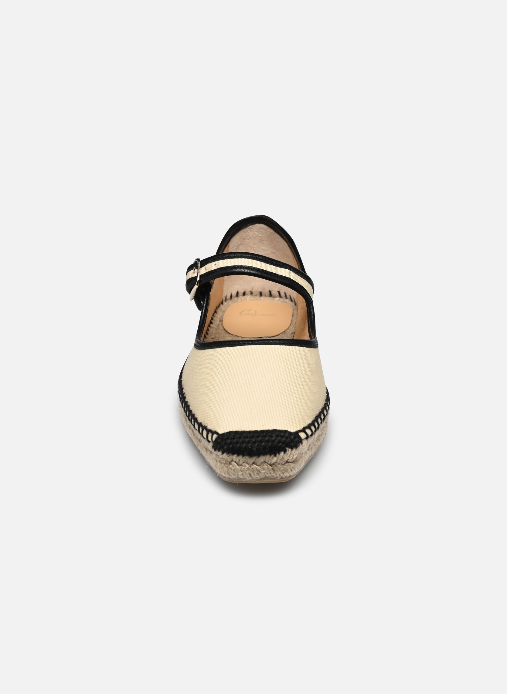 Espadrilles plates Padua femme blanc Castaner Espadrilles plates Padua femme blanc CRUDO