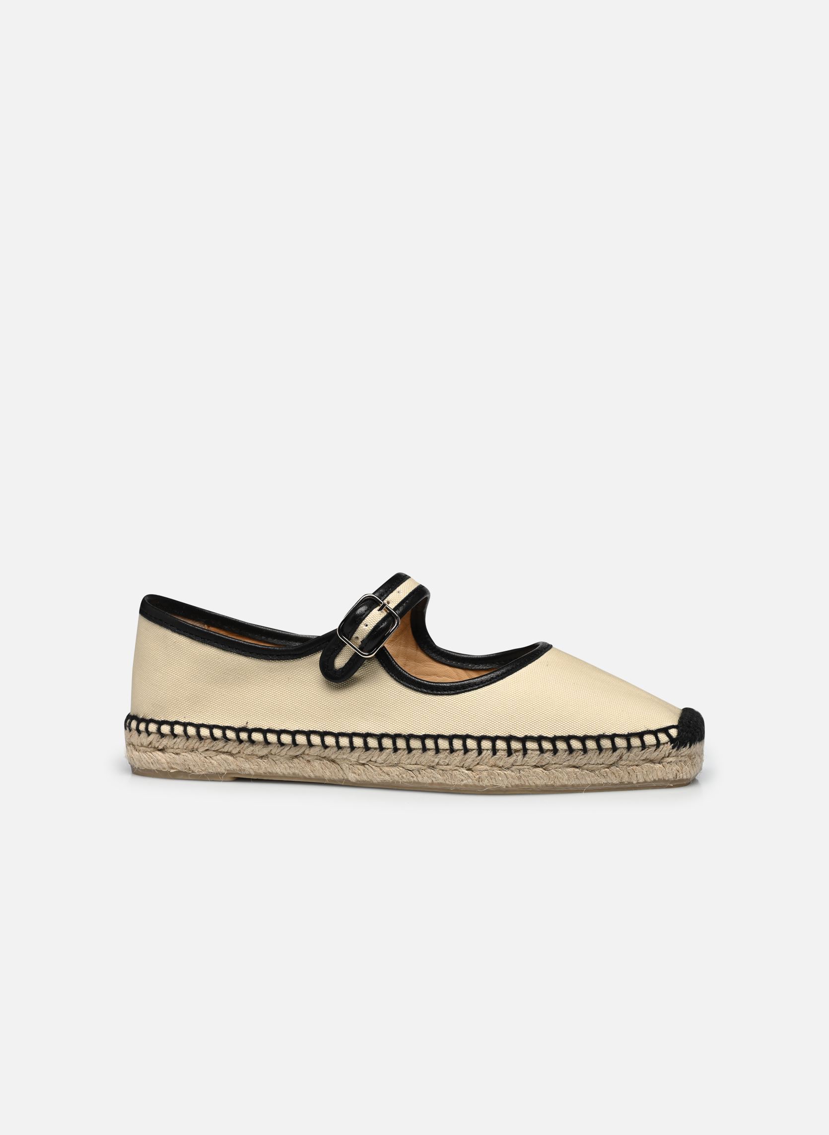 Espadrilles plates Padua femme blanc Castaner Espadrilles plates Padua femme blanc CRUDO