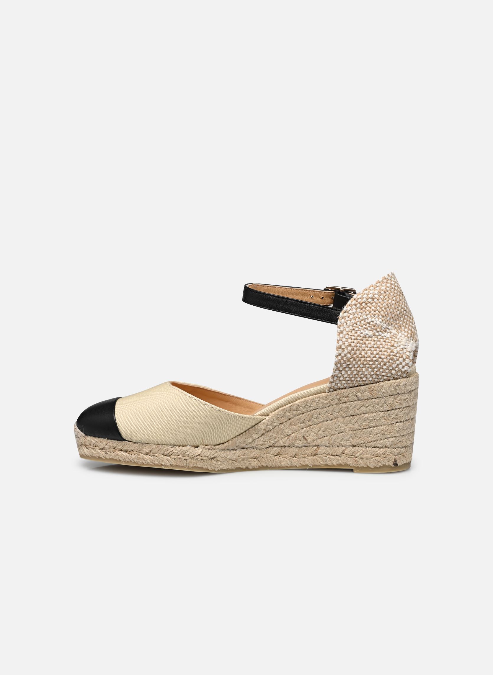 Espadrilles compensées et plateformes Coraline H6 femme blanc Castaner Espadrilles compensées et plateformes Coraline H6 femme blanc CRUDO
