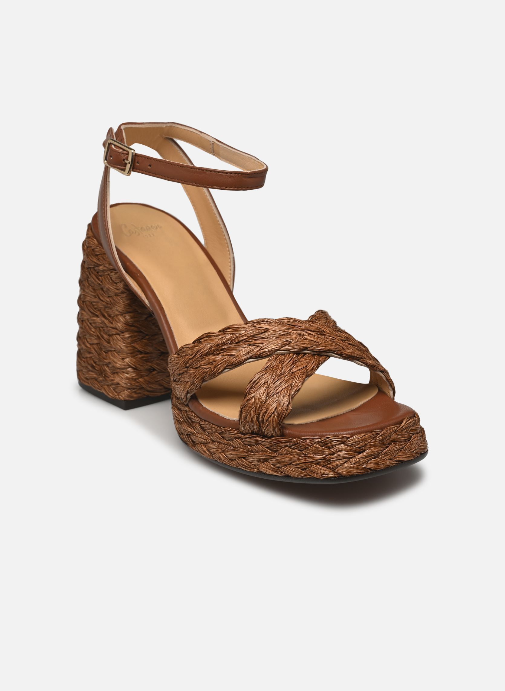 Sandales Valeriette femme marron Castaner Sandales Valeriette femme marron MARRON CHOCOLAT