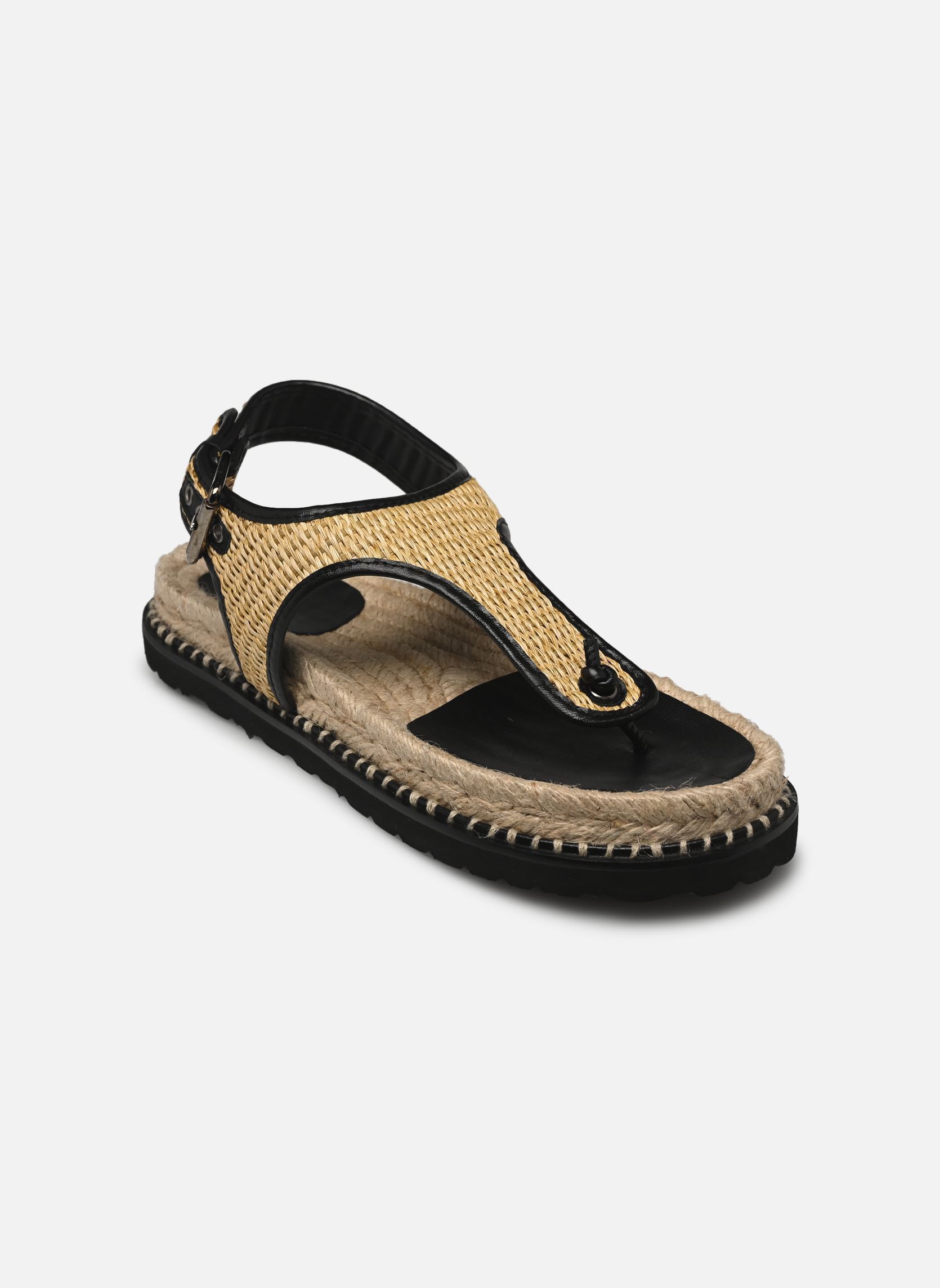 Sandales plates Tamesis femme noir Castaner Sandales plates Tamesis femme noir NEGRO