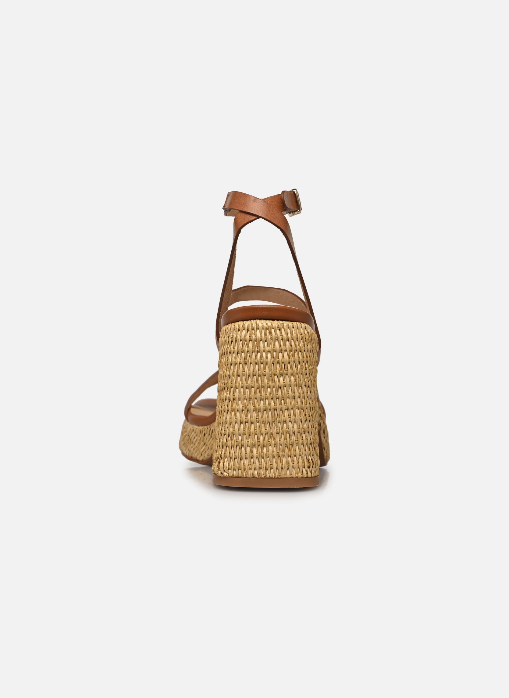 Sandales Victoria femme marron Castaner Sandales Victoria femme marron CUERO