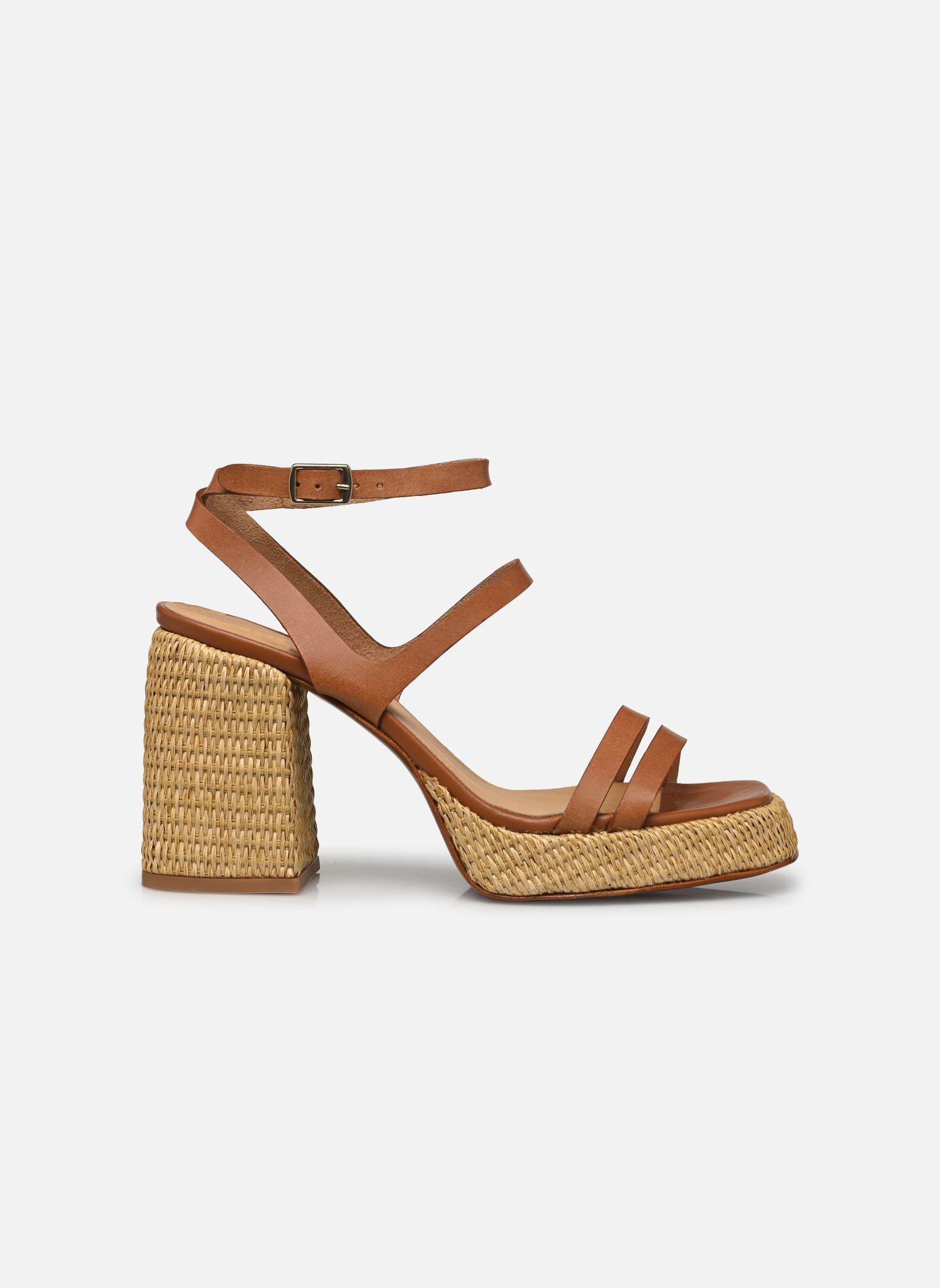 Sandales Victoria femme marron Castaner Sandales Victoria femme marron CUERO