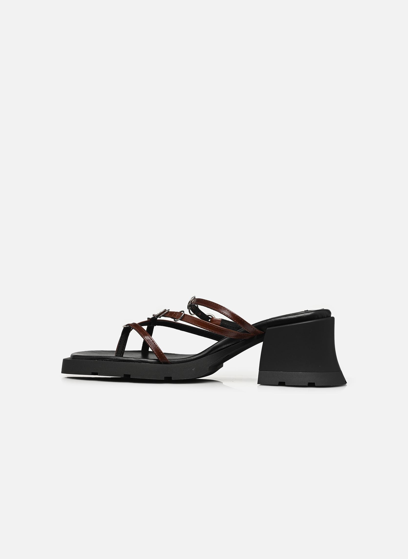 Sandales Jaslene femme marron E8 by Miista Sandales Jaslene femme marron BROWN