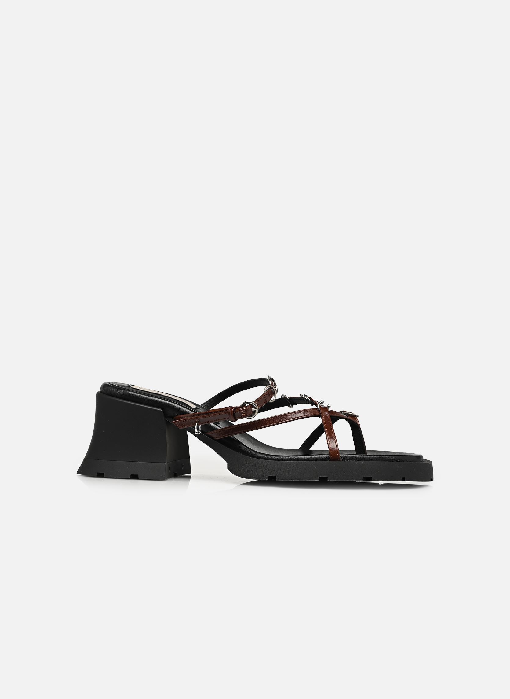Sandales Jaslene femme marron E8 by Miista Sandales Jaslene femme marron BROWN
