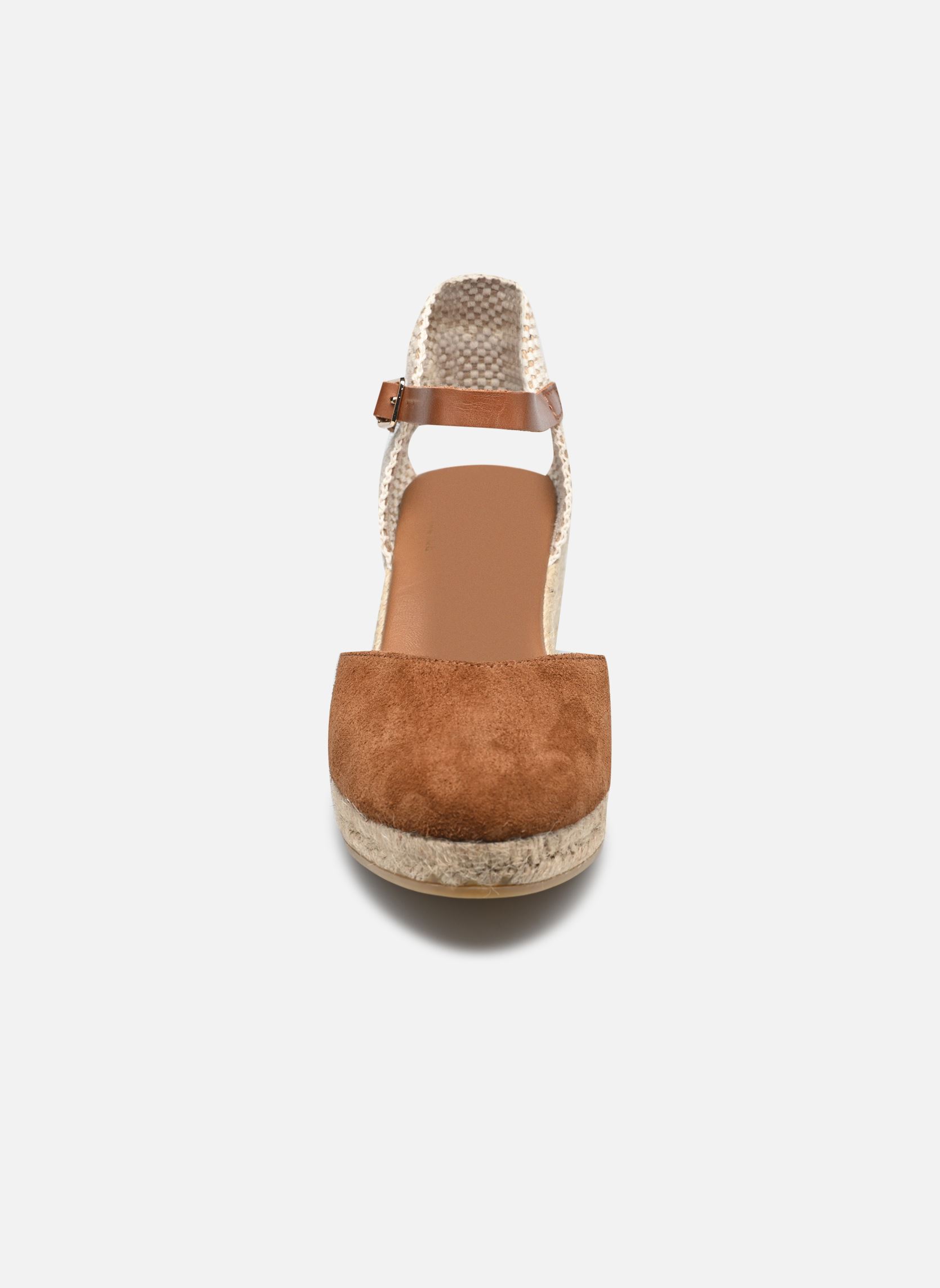 Espadrilles compensées et plateformes Espadrille COMPENSE BRIDE BF femme marron La maison de l'espadrille Espadrilles compensées et plateformes Espadrille COMPENSE BRIDE BF femme marron MARRON