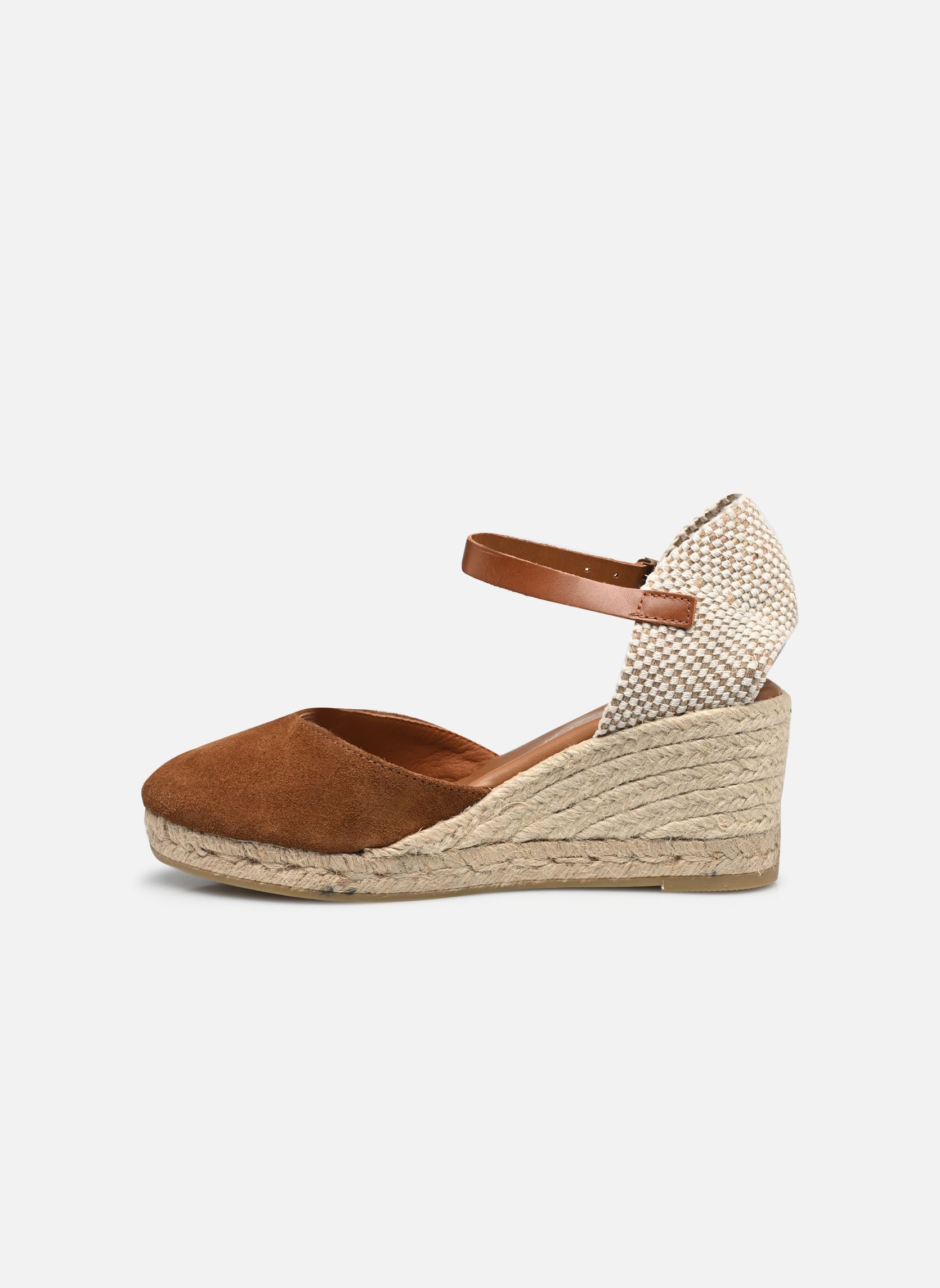 Espadrilles compensées et plateformes Espadrille COMPENSE BRIDE BF femme marron La maison de l'espadrille Espadrilles compensées et plateformes Espadrille COMPENSE BRIDE BF femme marron MARRON