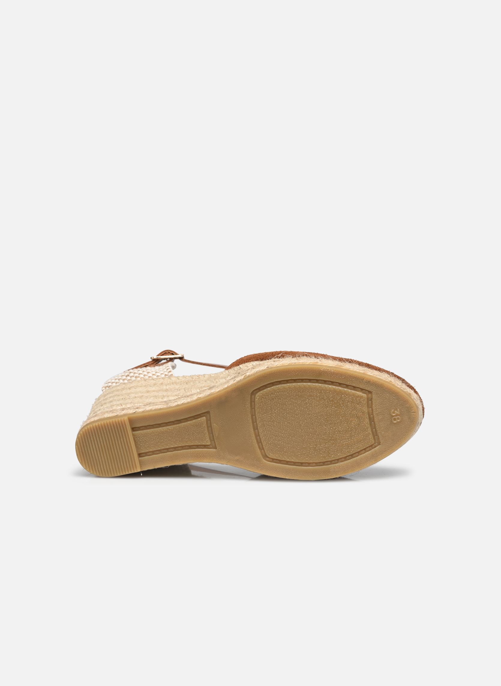 Espadrilles compensées et plateformes Espadrille COMPENSE BRIDE BF femme marron La maison de l'espadrille Espadrilles compensées et plateformes Espadrille COMPENSE BRIDE BF femme marron MARRON