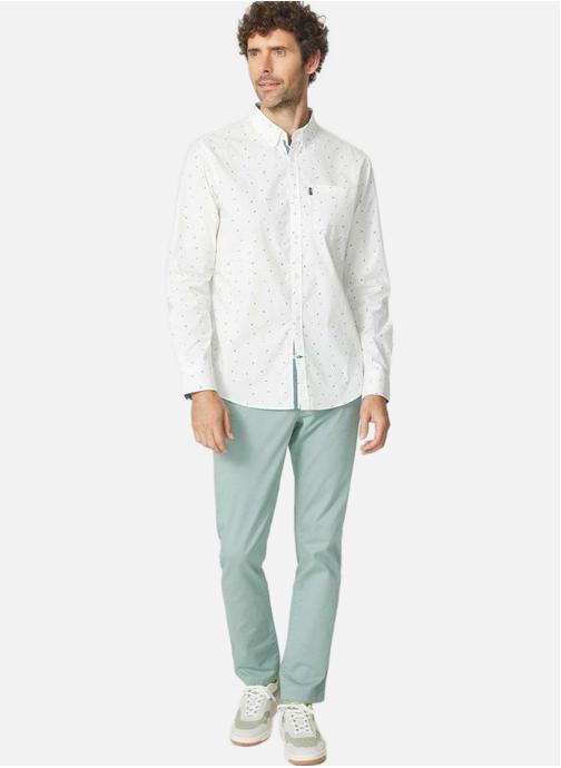 TBS Chemises Chemise manches longues TARICCHE ARCTIQUE homme blanc