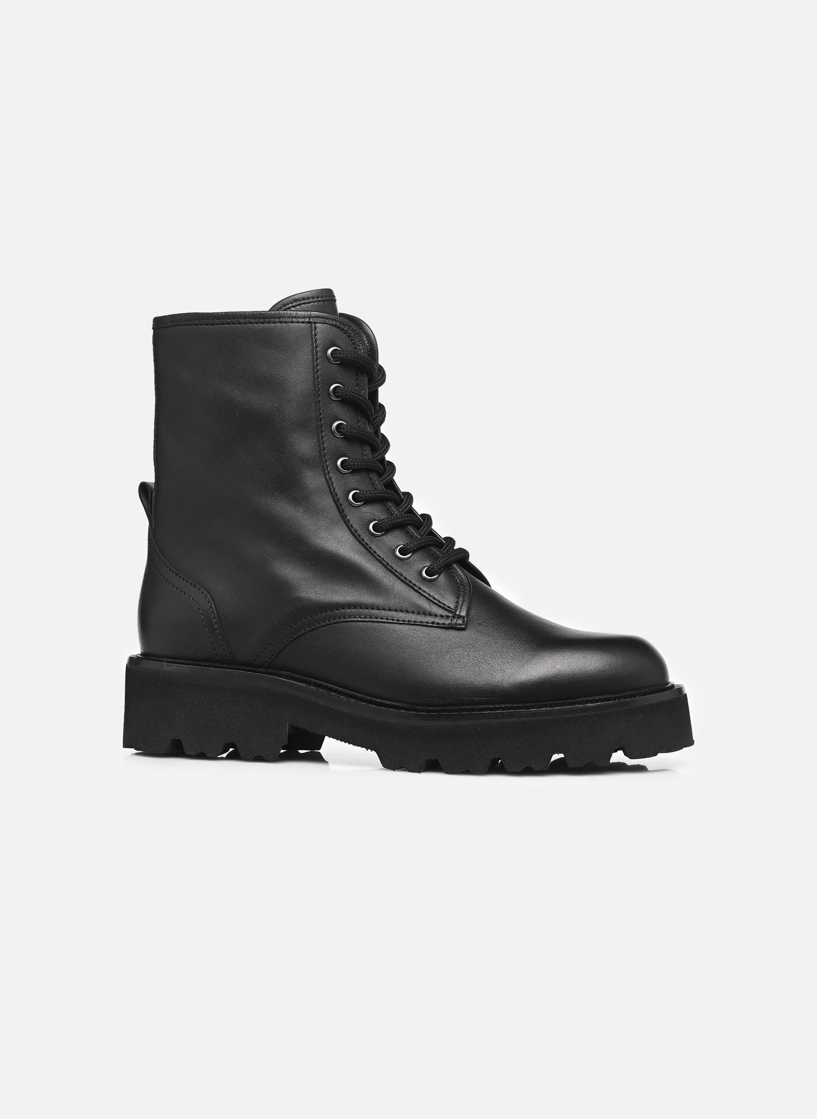 Geschnürte Stiefeletten Marina Crantée damen schwarz Georgia Rose Geschnürte Stiefeletten Marina Crantée damen schwarz NOIR