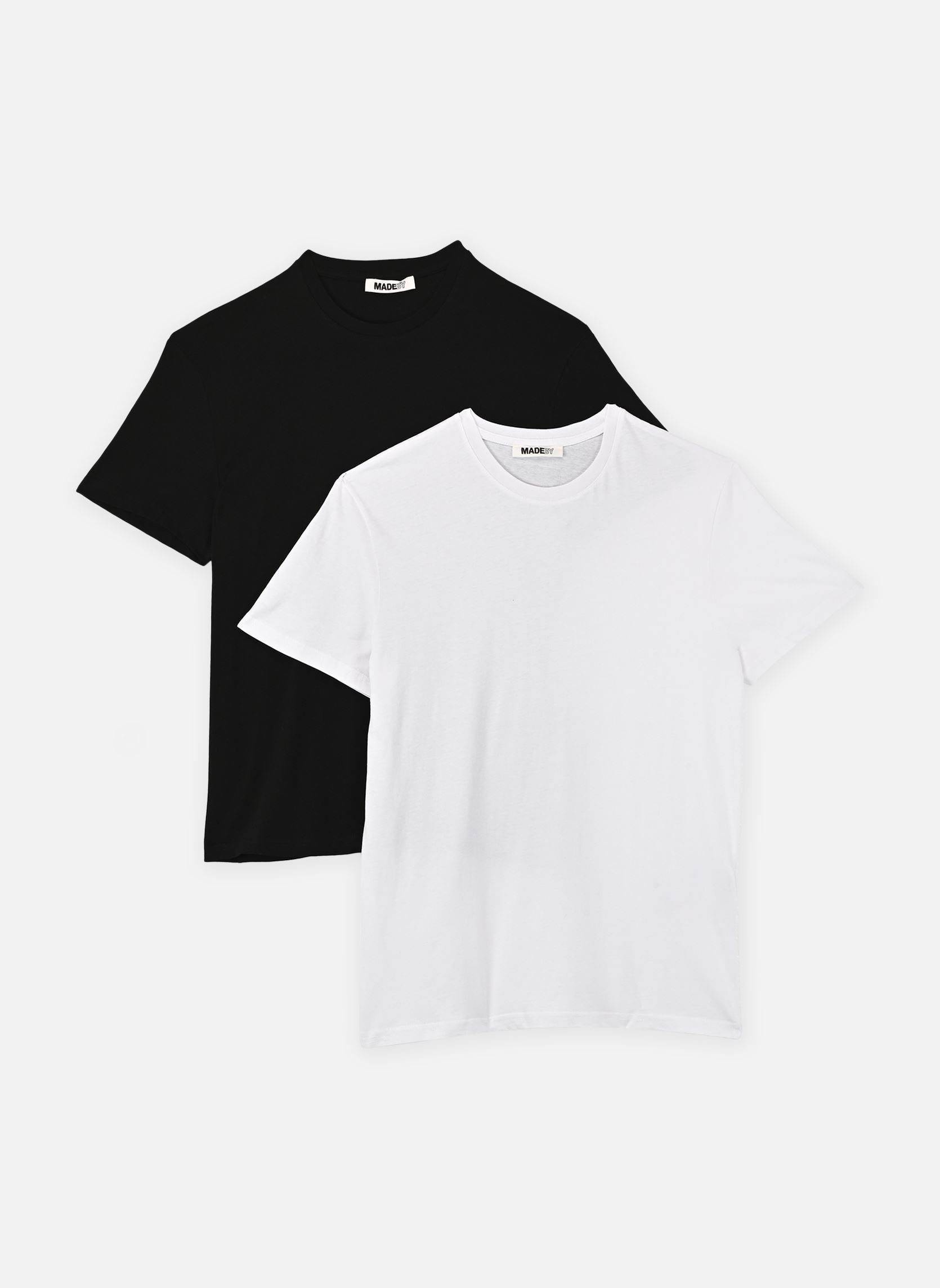 T-shirt a maniche corte TELOTKIWI lots uomo multicolore MADE BY T-shirt a maniche corte TELOTKIWI lots uomo multicolore Z*BLANC Z*NOIR