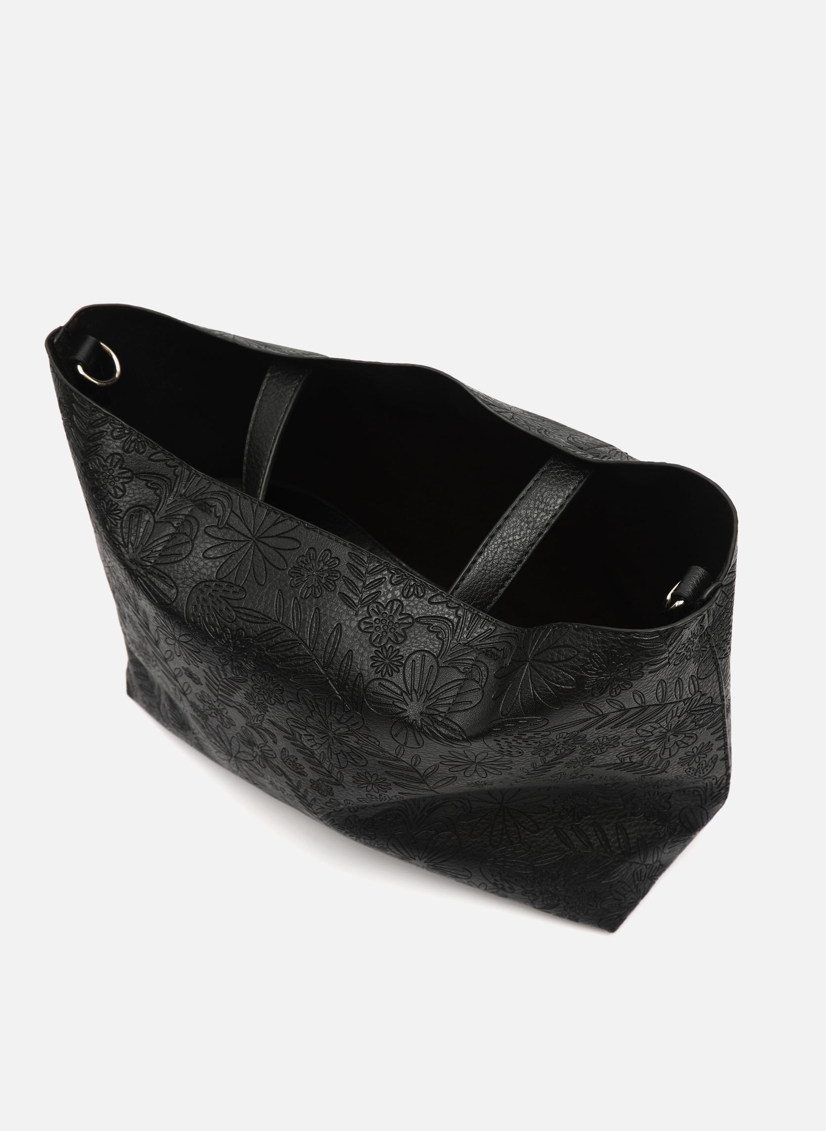 MISAKO Deva sac tote moyen avec imprimé floral et poignée amovible