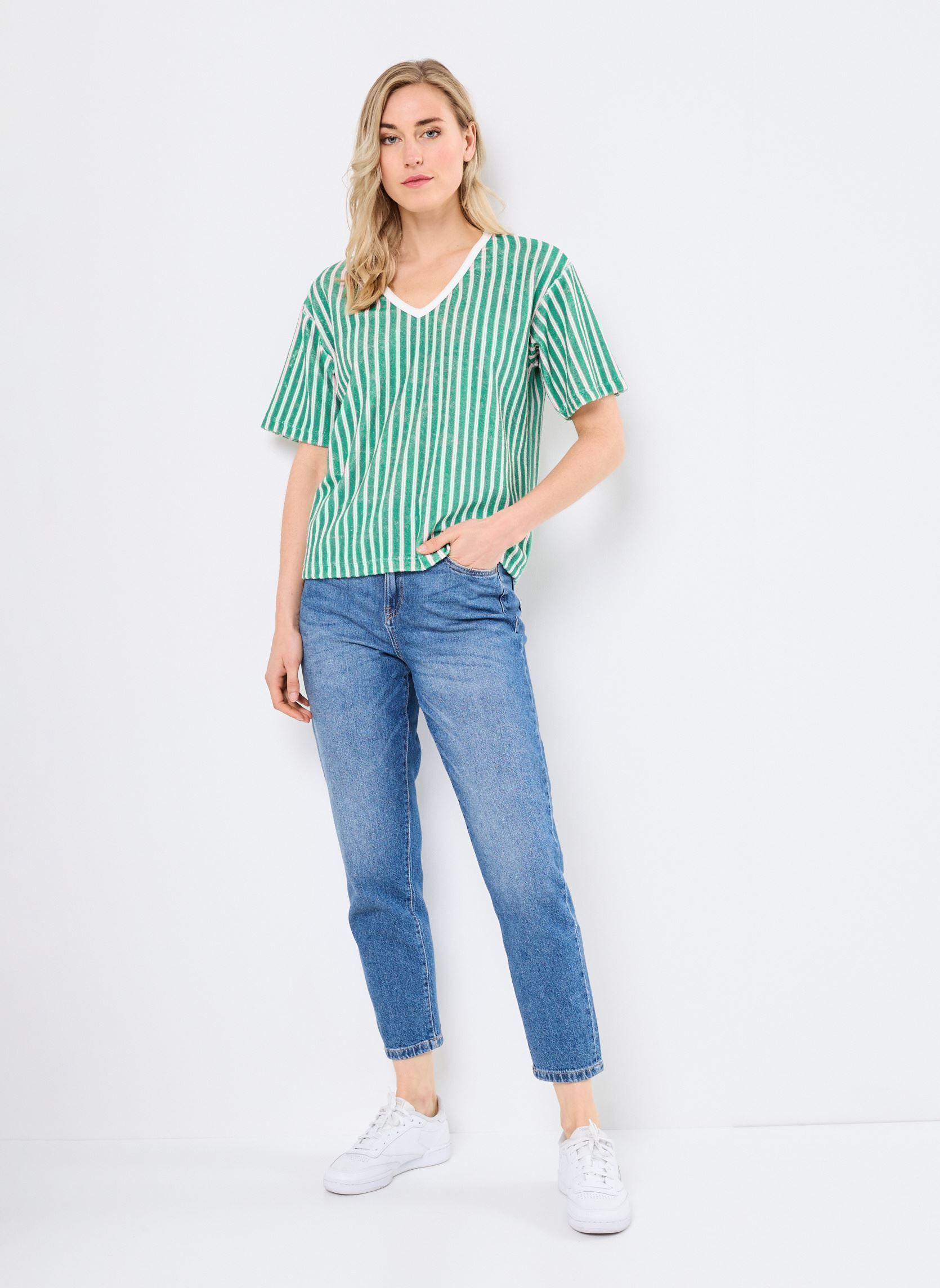 Tee-shirts manches courtes Ihxsuri Ss femme vert Ichi Tee-shirts manches courtes Ihxsuri Ss femme vert Blarney
