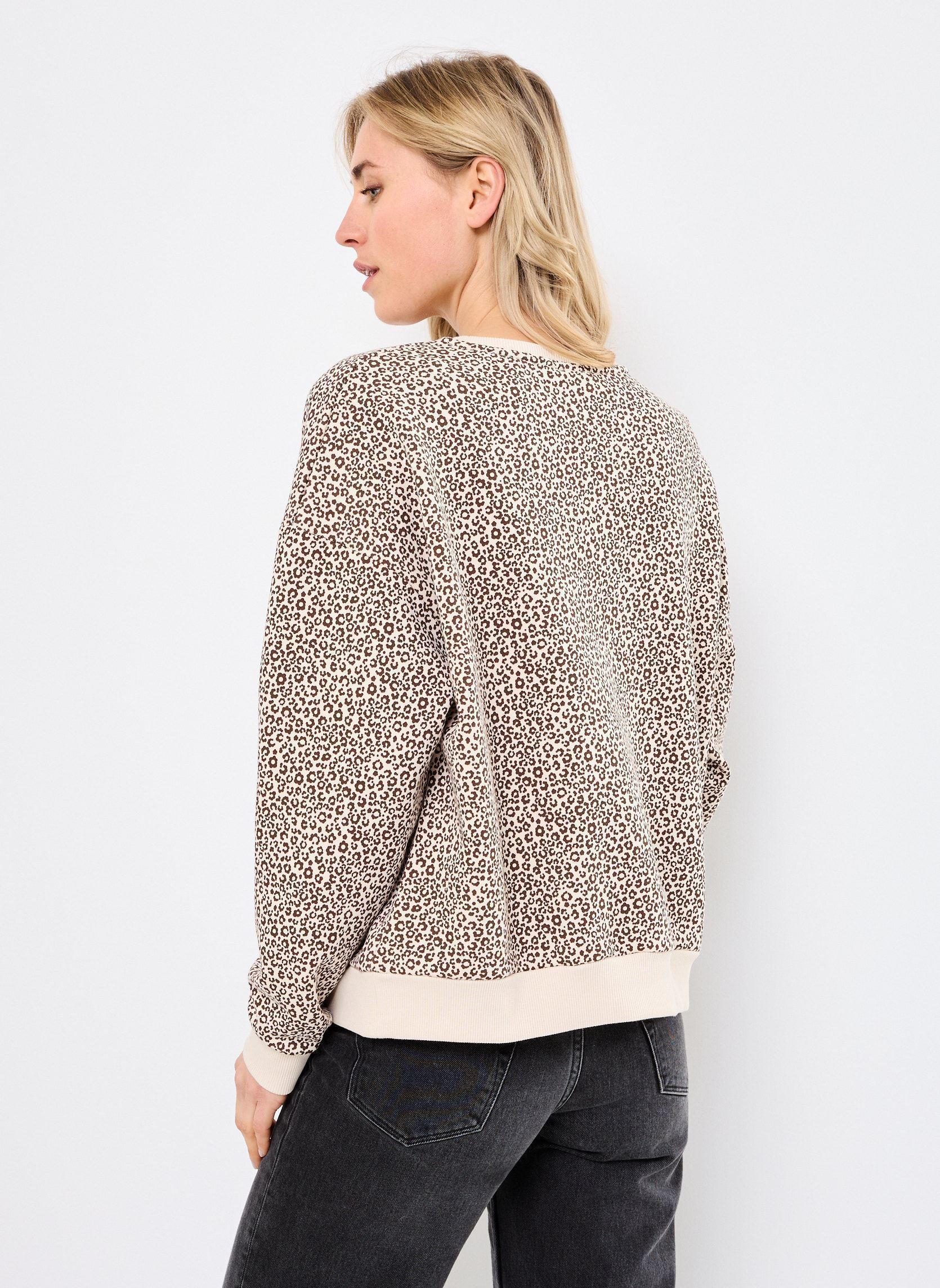 Sweater Ihxleona Ls dames beige Ichi Sweater Ihxleona Ls dames beige SANDSHELL