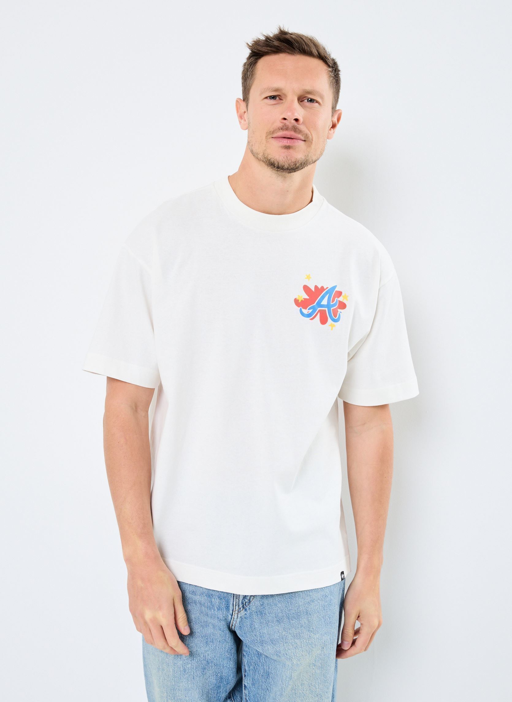 Tee-shirts manches courtes BB001TMPEES657618SS homme beige 47 BRAND Tee-shirts manches courtes BB001TMPEES657618SS homme beige SANDSTONE