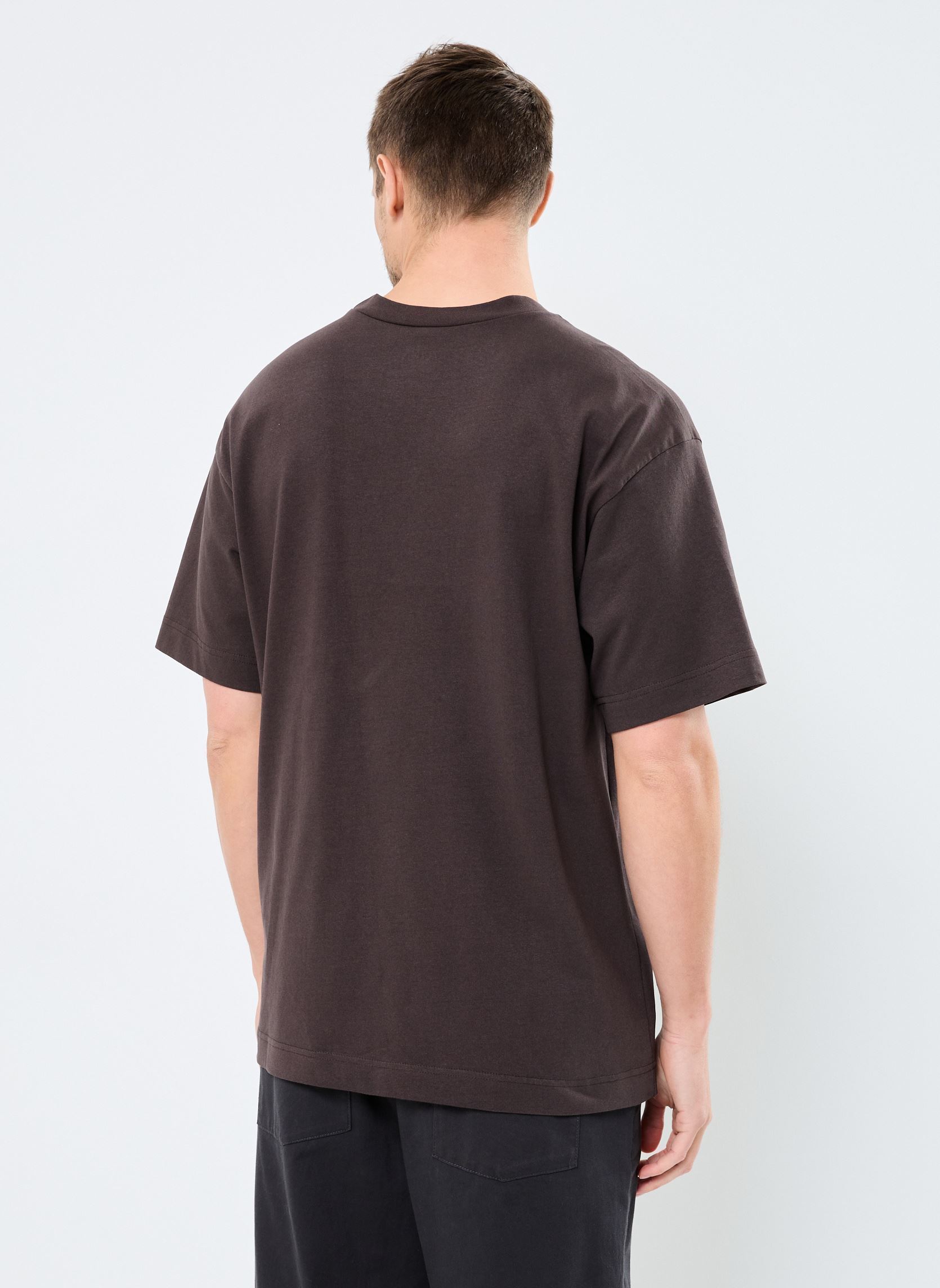 Tee-shirts manches courtes BB017TMKBRU643616C9 homme noir 47 BRAND Tee-shirts manches courtes BB017TMKBRU643616C9 homme noir CARBONITE