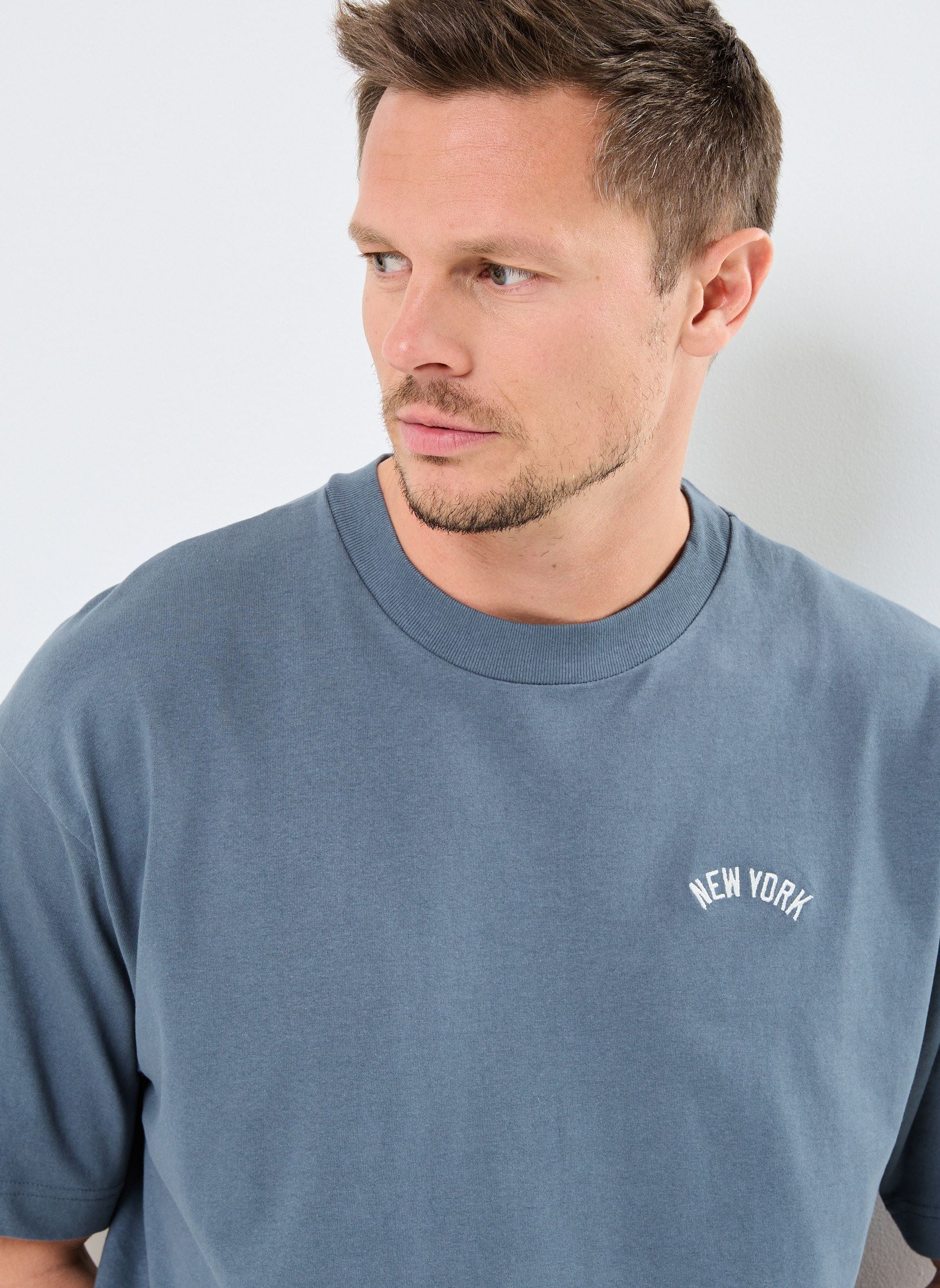 T-shirt a maniche corte BB017TMOPWI657669S0 uomo grigio 47 BRAND T-shirt a maniche corte BB017TMOPWI657669S0 uomo grigio BASALT