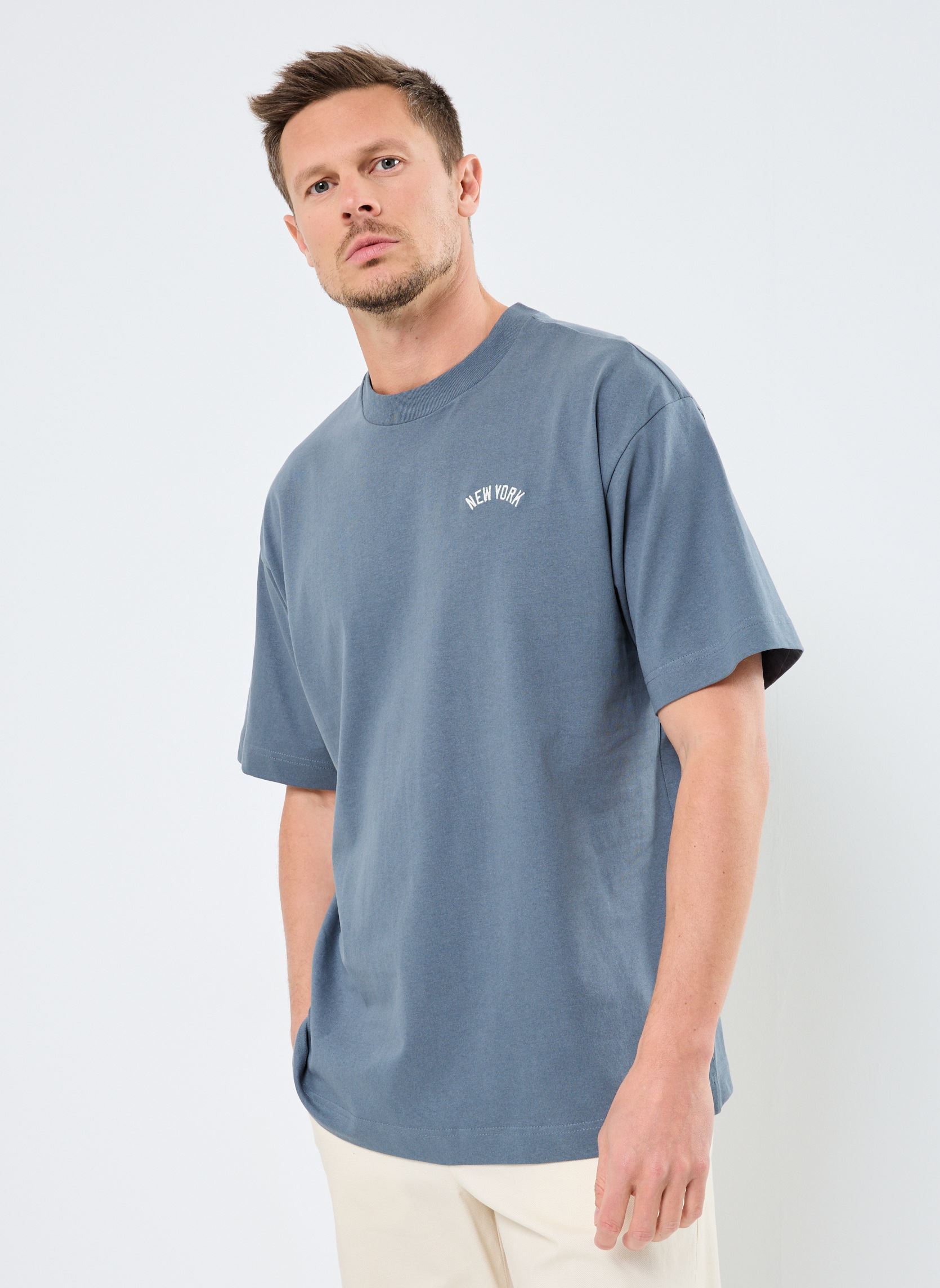 T-shirt a maniche corte BB017TMOPWI657669S0 uomo grigio 47 BRAND T-shirt a maniche corte BB017TMOPWI657669S0 uomo grigio BASALT
