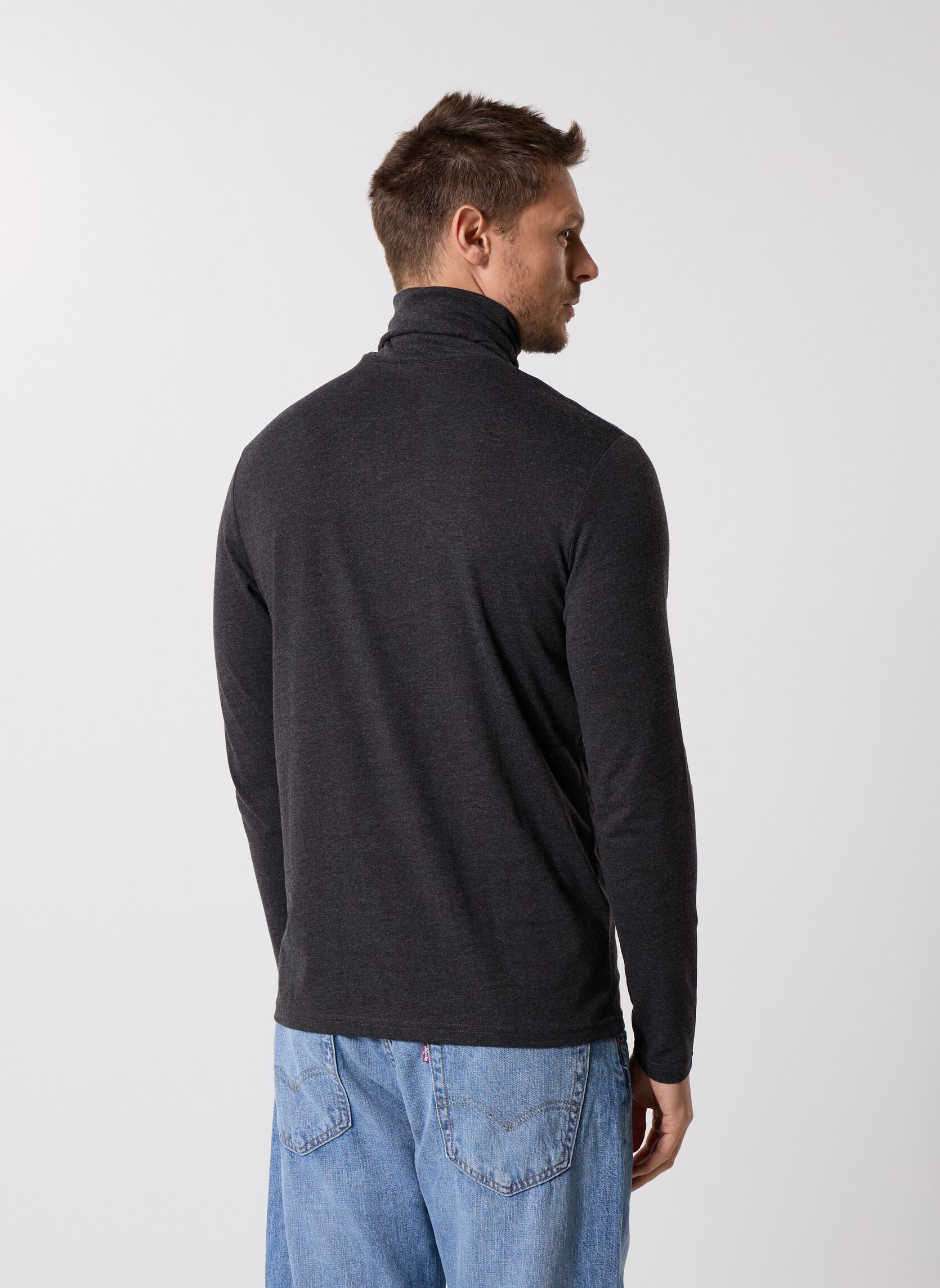 Tee-shirts manches longues TRISTAN homme gris MADE BY Tee-shirts manches longues TRISTAN homme gris GRIS FONCE