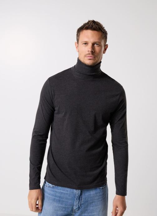 MADE BY Tee-shirts manches longues TRISTAN homme gris