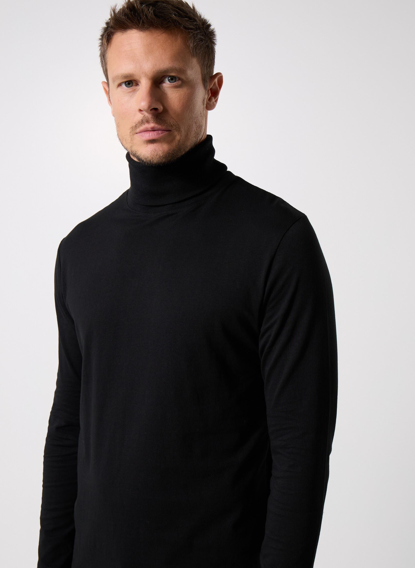 Langarm-T-Shirts TRISTAN herren schwarz MADE BY Langarm-T-Shirts TRISTAN herren schwarz Z* NOIR