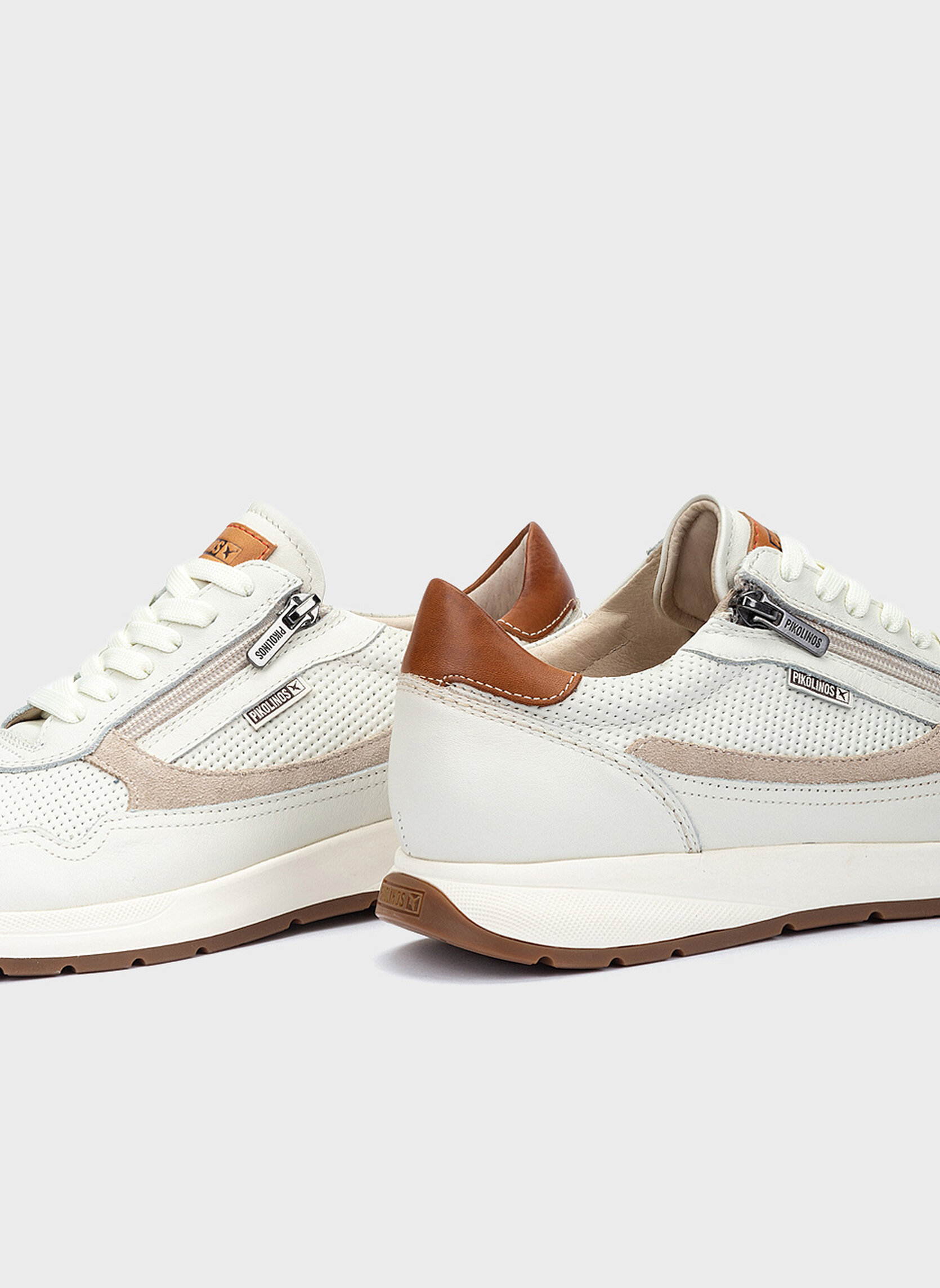 Baskets basses GETAFE homme blanc Pikolinos Baskets basses GETAFE homme blanc Blanc