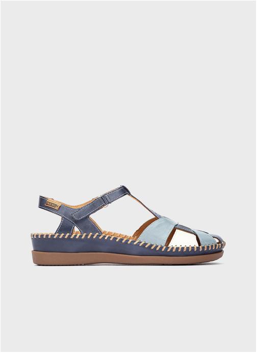 Sandales Pikolinos En Cuir Marron - Taille 41 - Occasion Bon état - Pour Femme