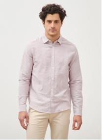 Chemises ESSLINRAY2H homme rose Bonobo Chemises ESSLINRAY2H homme rose Rose pastel