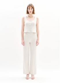 Pantalons droit 251P-PVOLARE femme beige Caroll Pantalons droit 251P-PVOLARE femme beige Beige