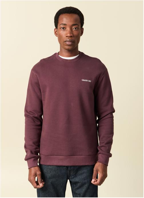Bonobo Sweats à capuche SWEATMIFH homme bordeaux