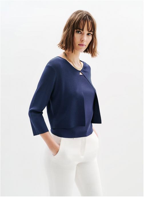 Caroll Sweats à capuche Sweats - 251K-MLAURA femme bleu