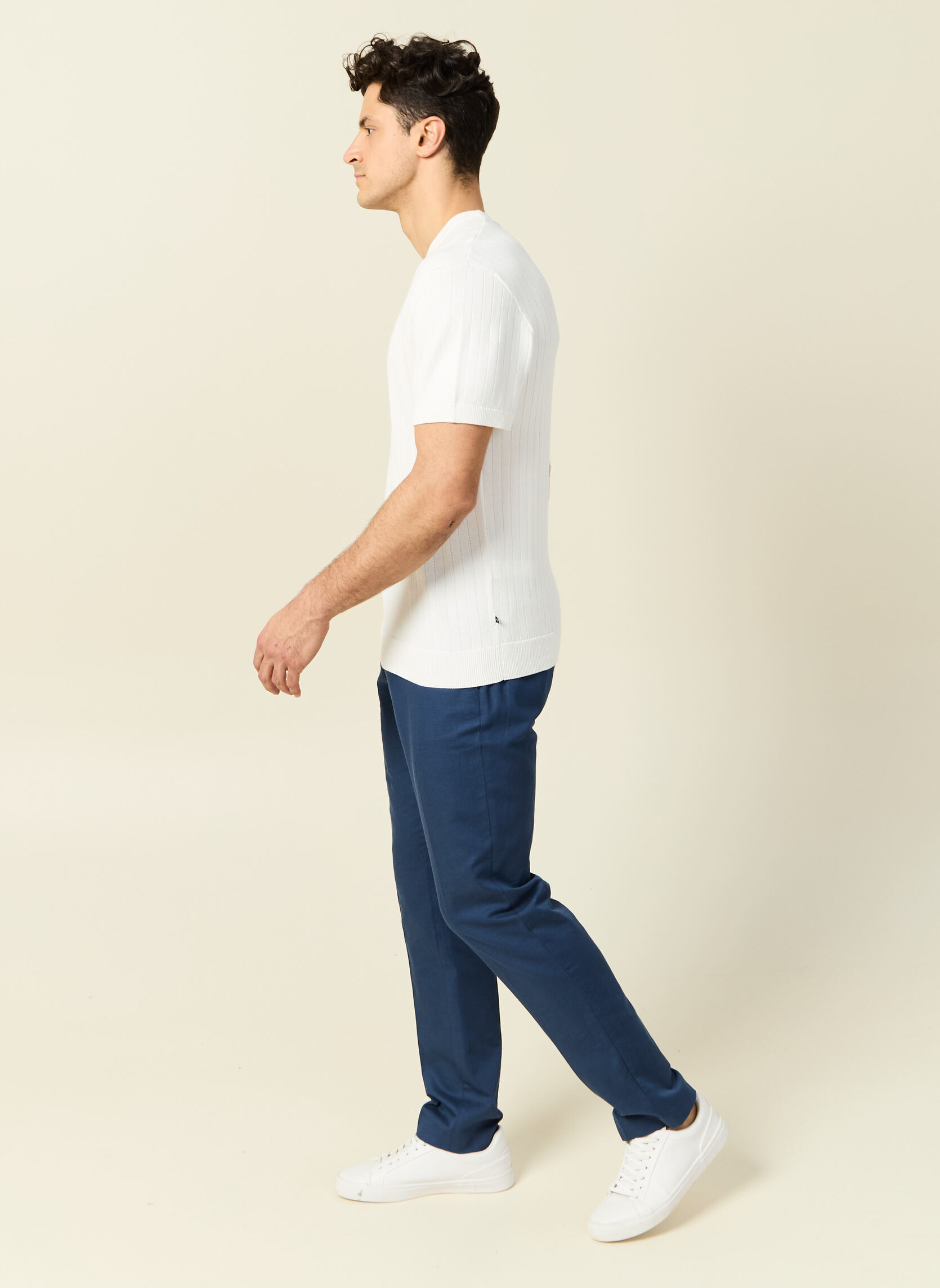 Tee-shirts T-shirts manches courtes - TEEBRIVIERAH homme blanc Bonobo Tee-shirts T-shirts manches courtes - TEEBRIVIERAH homme blanc Blanc