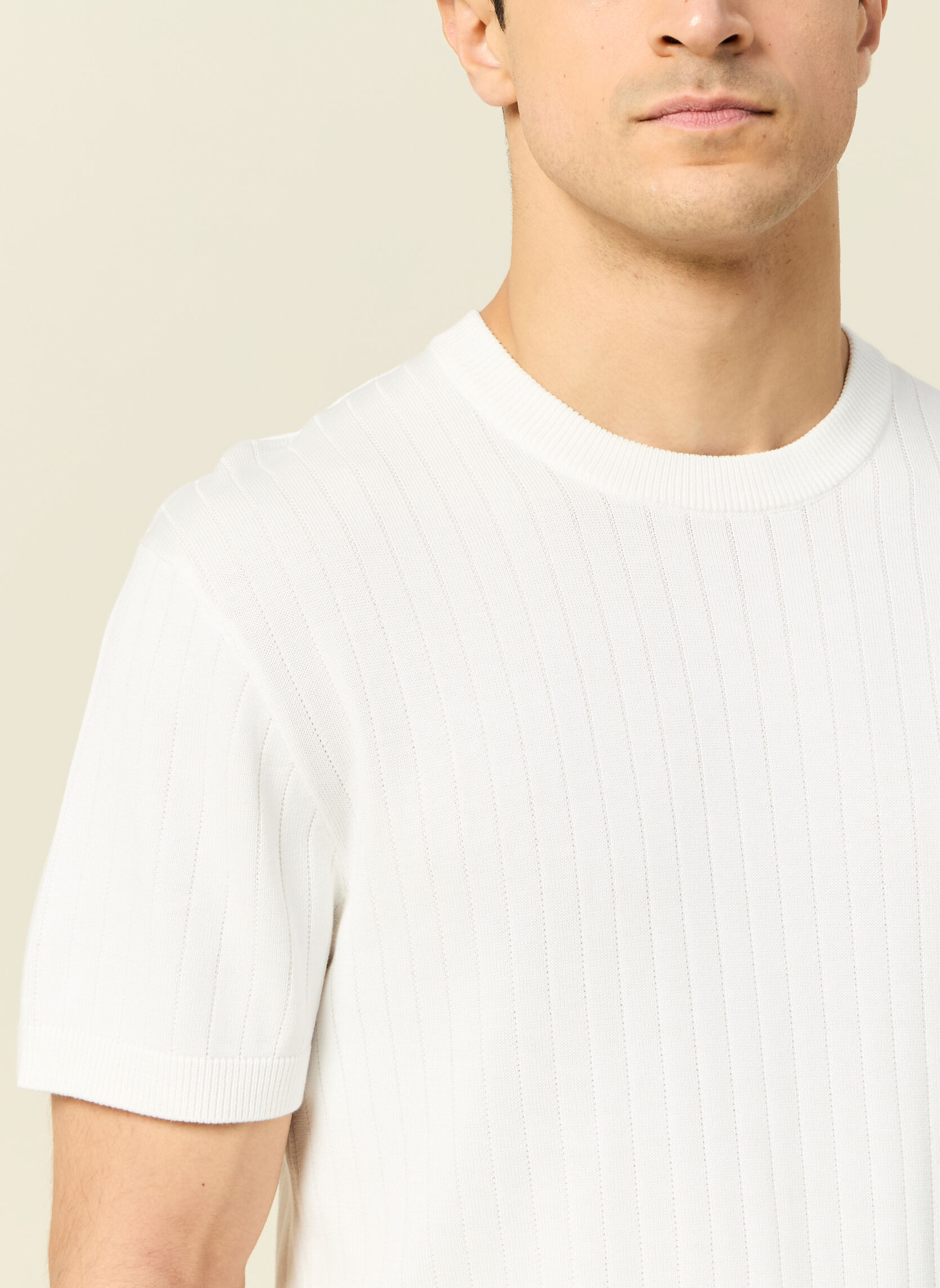 Tee-shirts T-shirts manches courtes - TEEBRIVIERAH homme blanc Bonobo Tee-shirts T-shirts manches courtes - TEEBRIVIERAH homme blanc Blanc