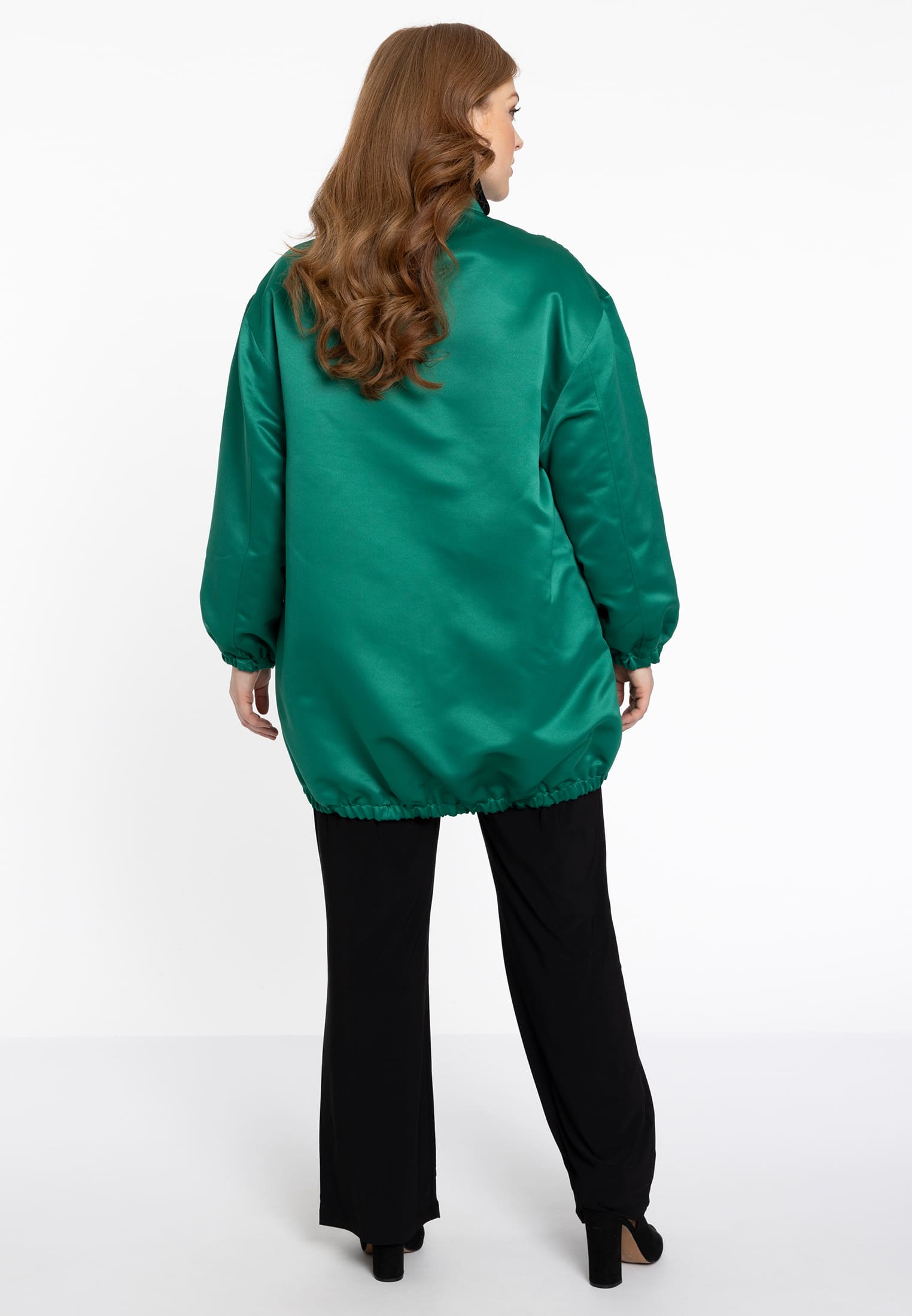 SHEIN Sport Easify Veste femme ample avec fermeture éclair, doublure en