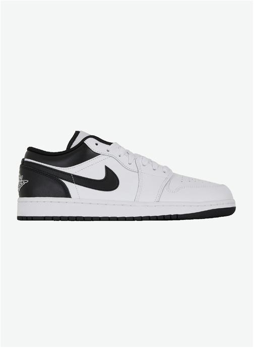 Nike Baskets basses Air Jordan 1 homme blanc