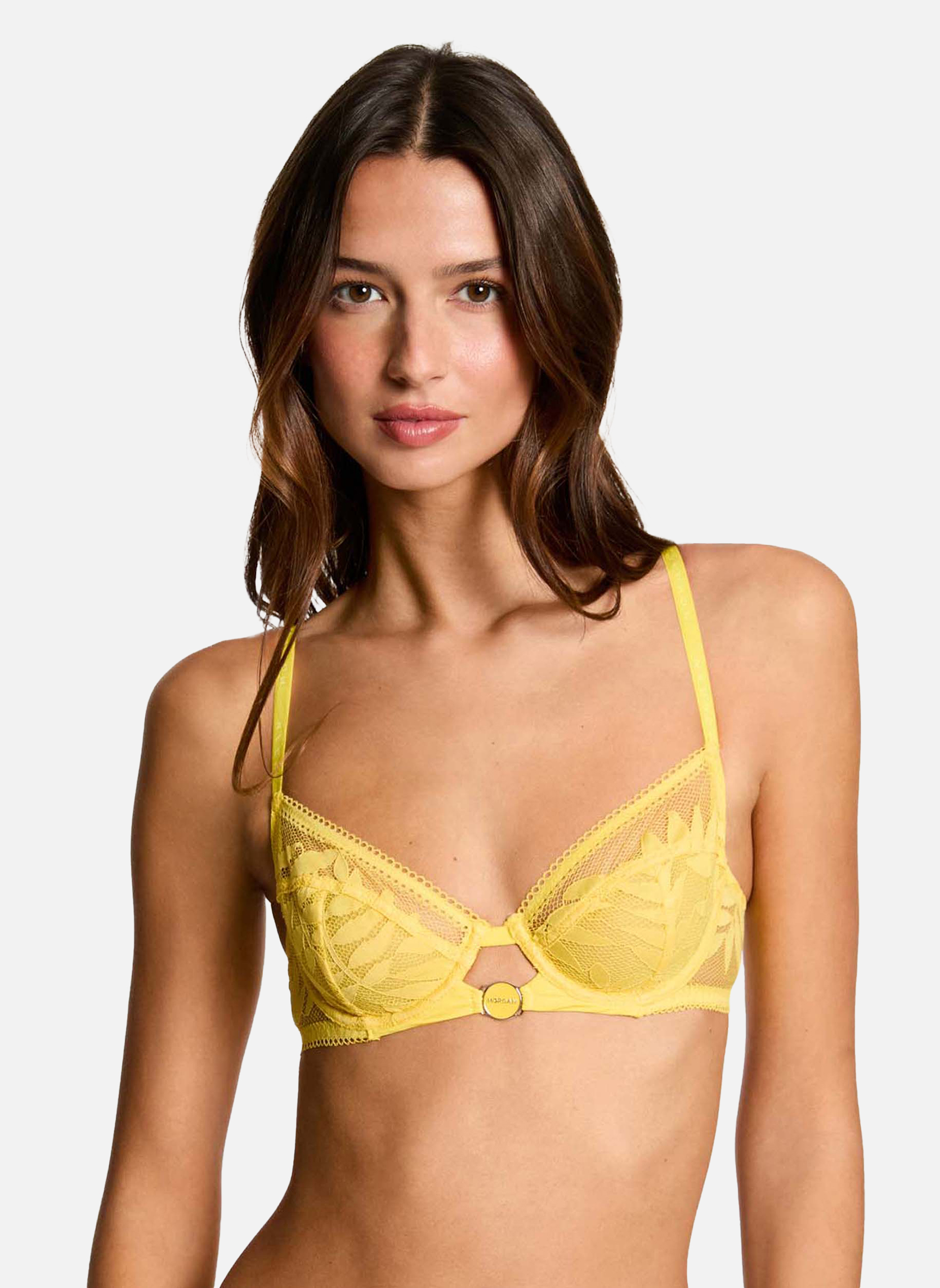 Brassières Soutien-gorge armatures jaune Lina femme jaune Morgan Brassières Soutien-gorge armatures jaune Lina femme jaune Jaune