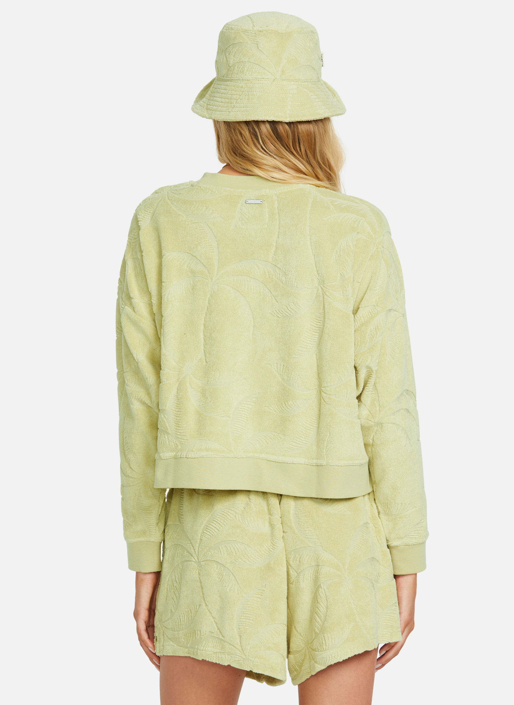 Sweats à capuche Sweat SUN TEMPO femme vert Billabong Sweats à capuche Sweat SUN TEMPO femme vert Vert