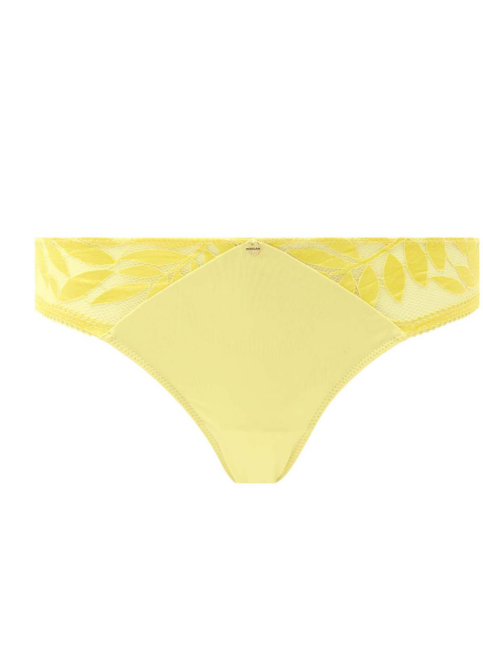 Culottes Slip jaune Lina femme jaune Morgan Culottes Slip jaune Lina femme jaune Jaune